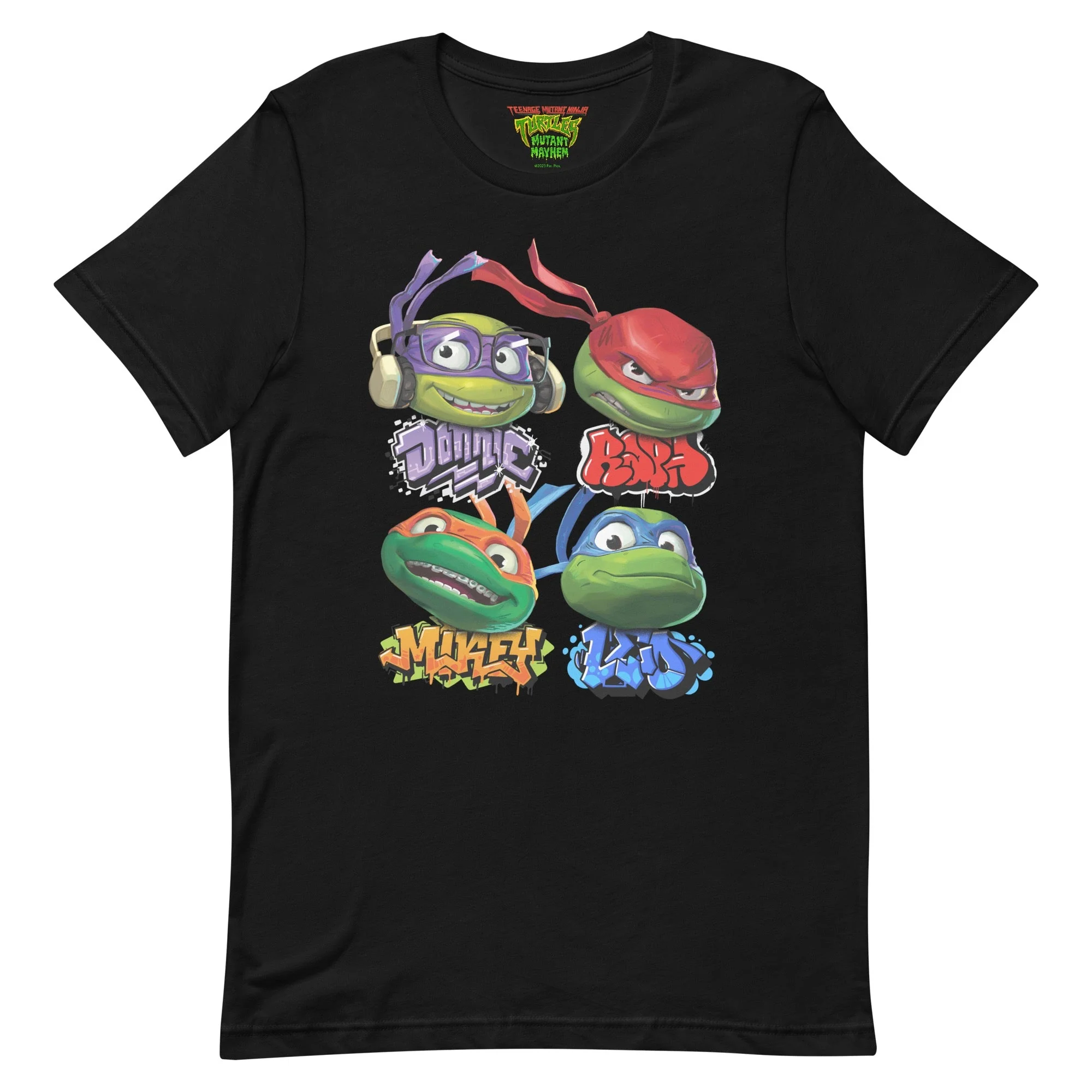 Teenage Mutant Ninja Turtles: Mutant Mayhem Turtle Heads T-Shirt