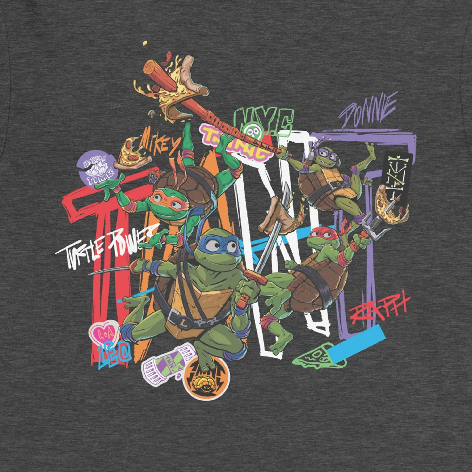 Teenage Mutant Ninja Turtles: Mutant Mayhem Turtle Power Long Sleeve T-Shirt - Image 2
