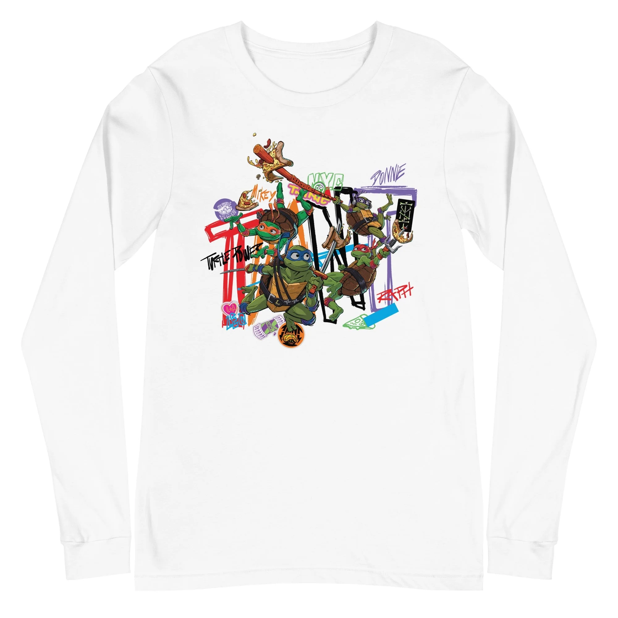 Teenage Mutant Ninja Turtles: Mutant Mayhem Turtle Power Long Sleeve T-Shirt - Image 6