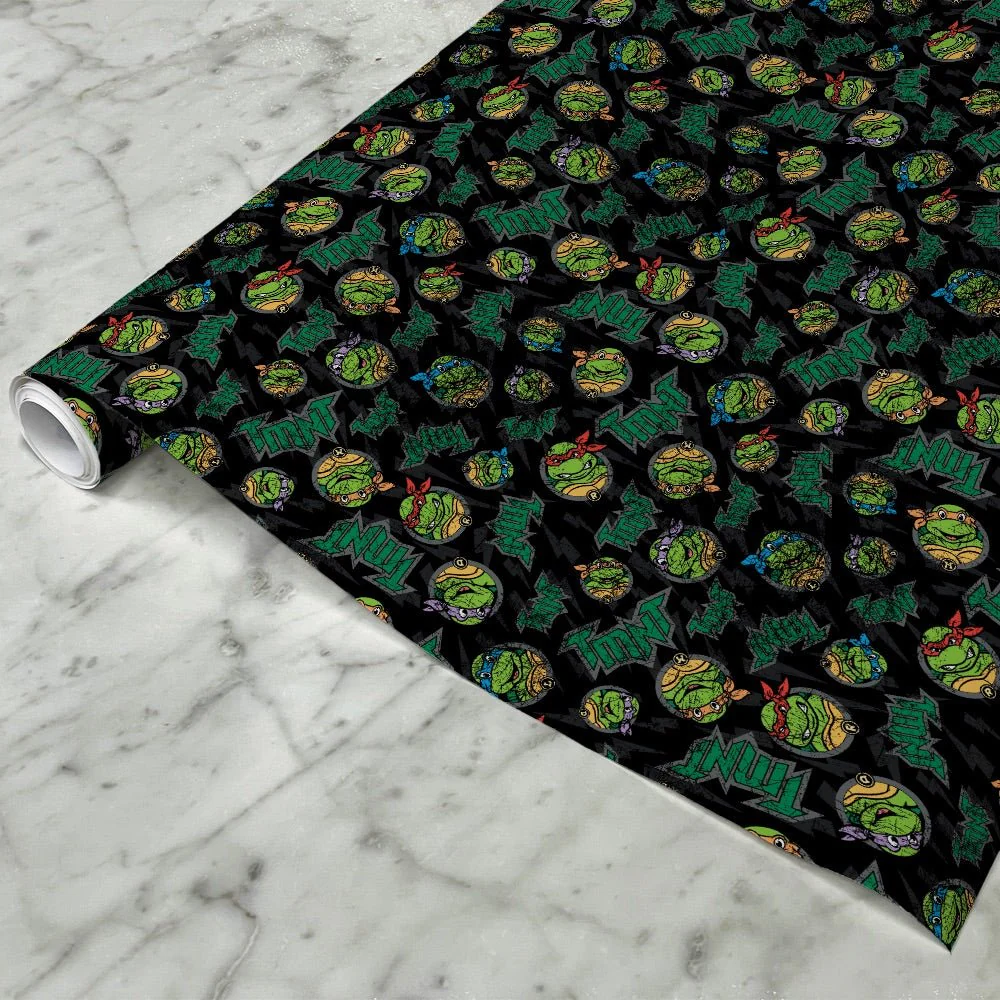 Teenage Mutant Ninja Turtles Pattern Wrapping Paper - Image 3
