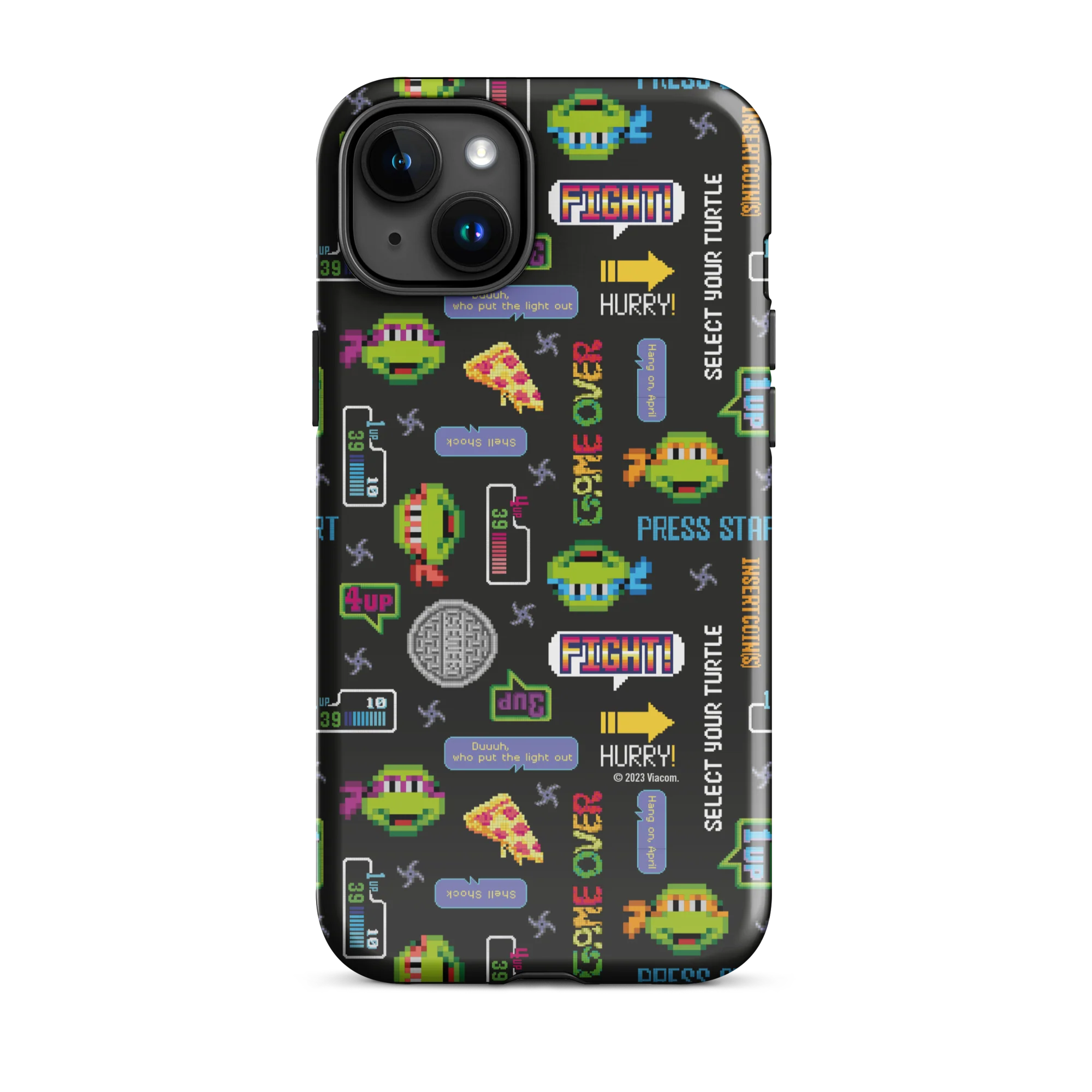 Teenage Mutant Ninja Turtles Video Game Pattern Tough Phone Case - iPhone - Image 11