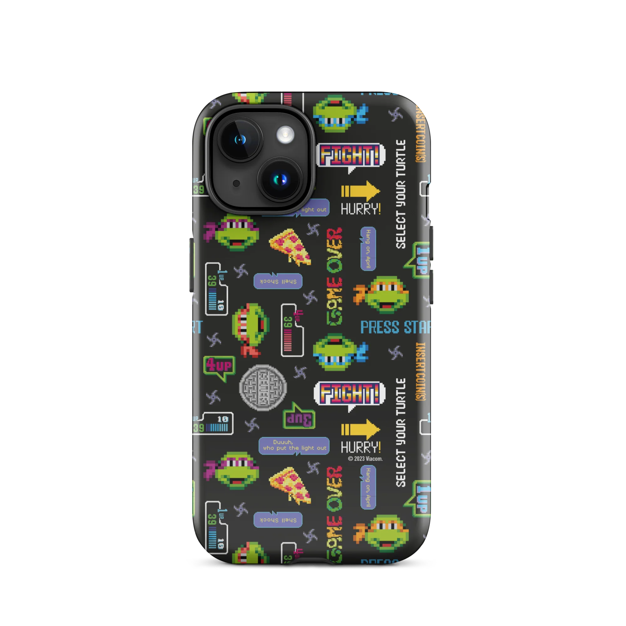 Teenage Mutant Ninja Turtles Video Game Pattern Tough Phone Case - iPhone - Image 14