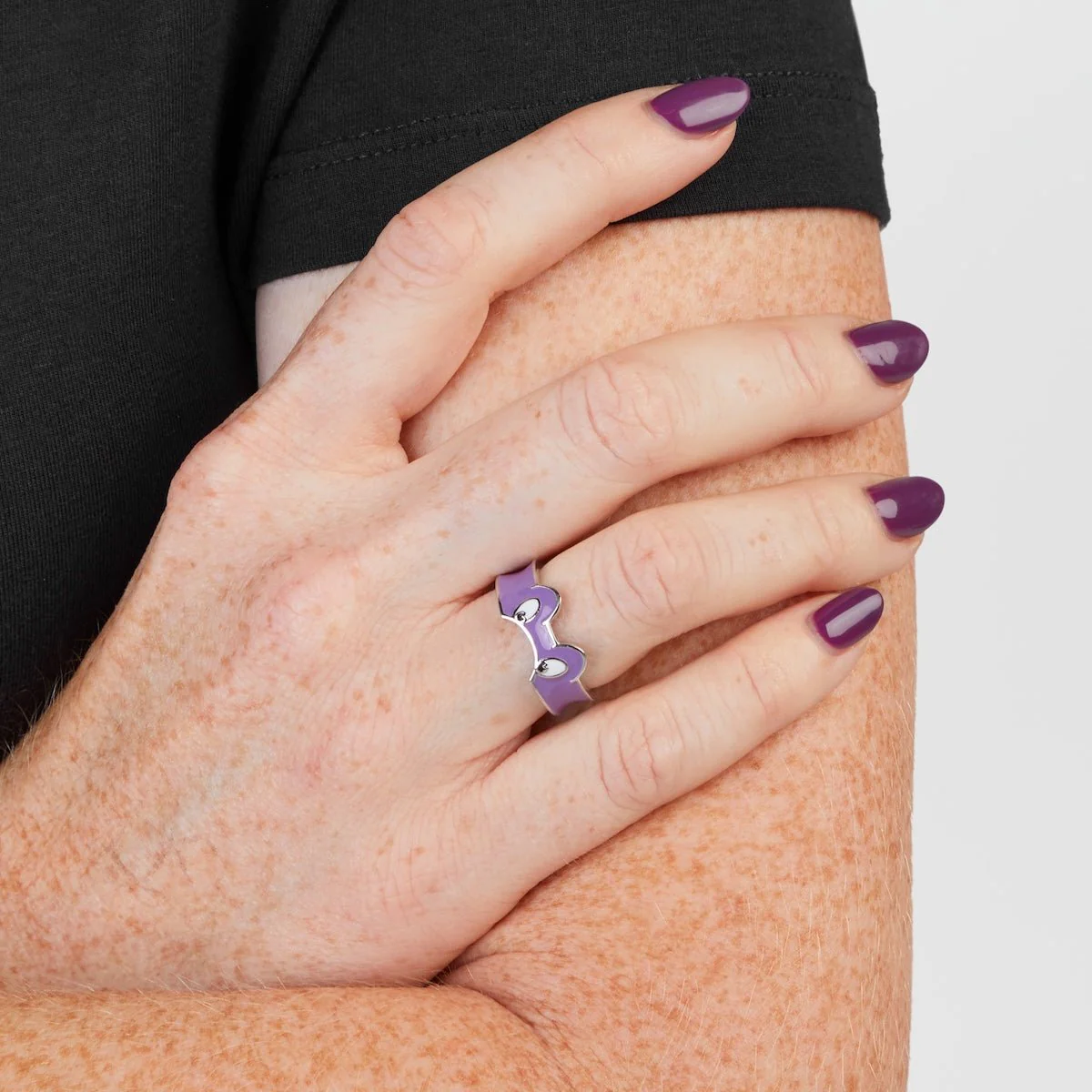 Teenage Mutant Ninja Turtles x RockLove Donatello Mask Ring - Image 3