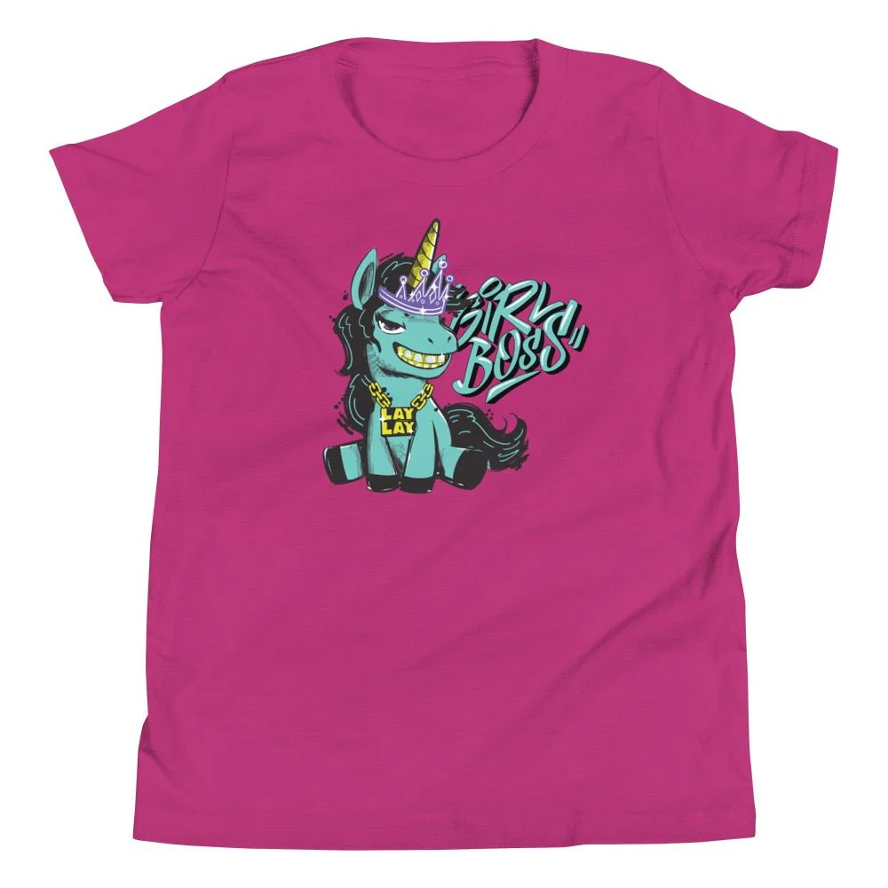 That Girl Lay Lay Girl Boss Kids Premium T-Shirt - Image 4