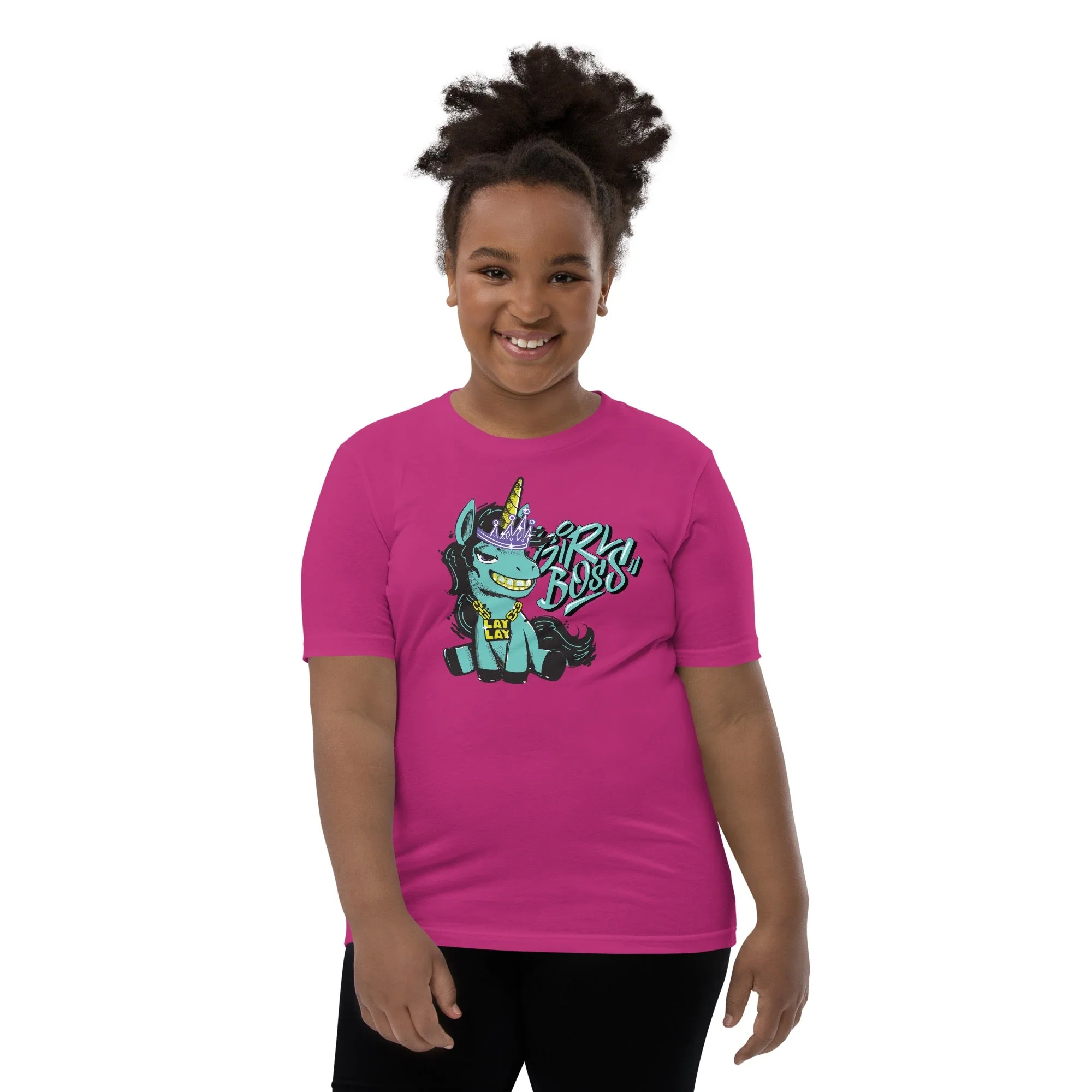 That Girl Lay Lay Girl Boss Kids Premium T-Shirt - Image 6