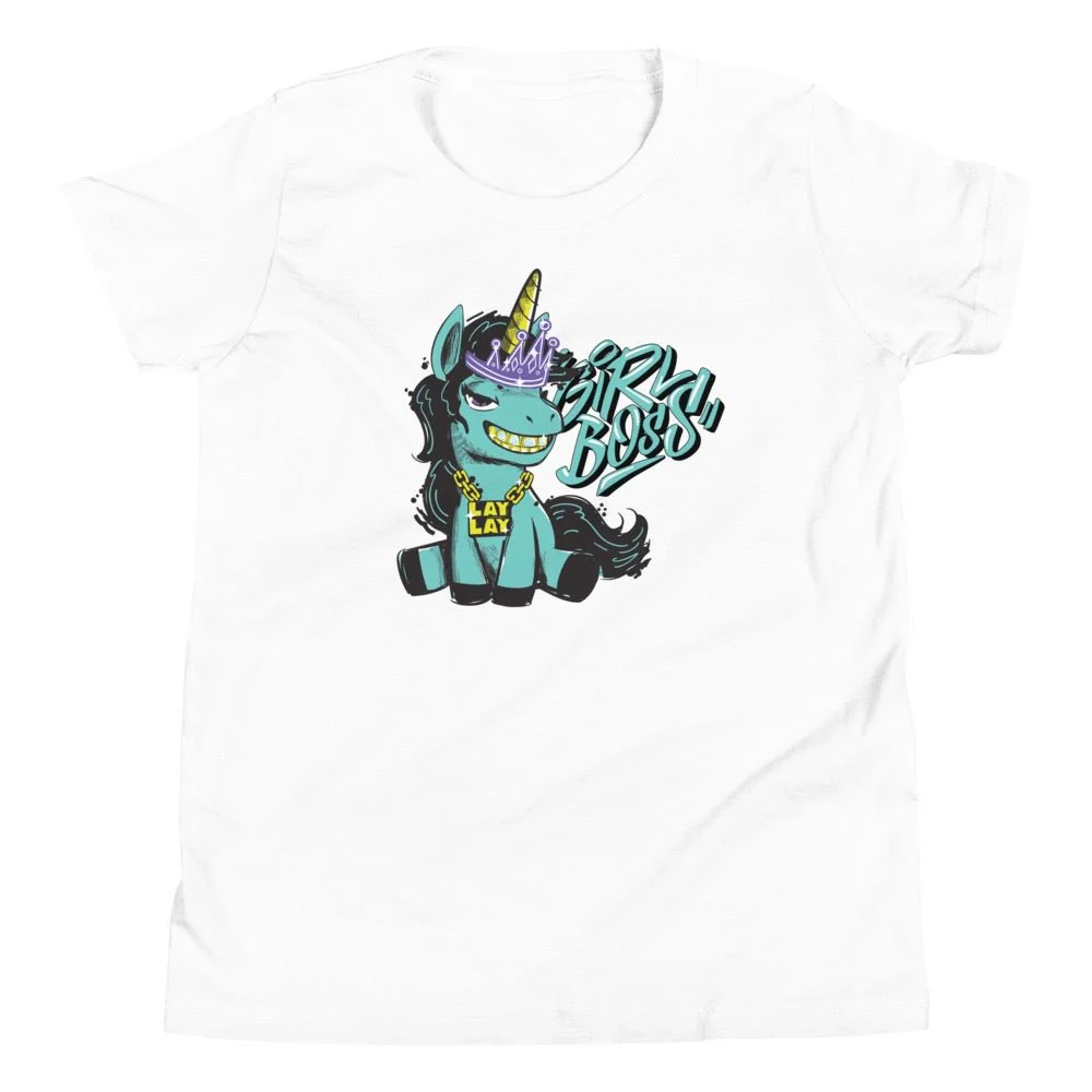 That Girl Lay Lay Girl Boss Kids Premium T-Shirt - Image 7