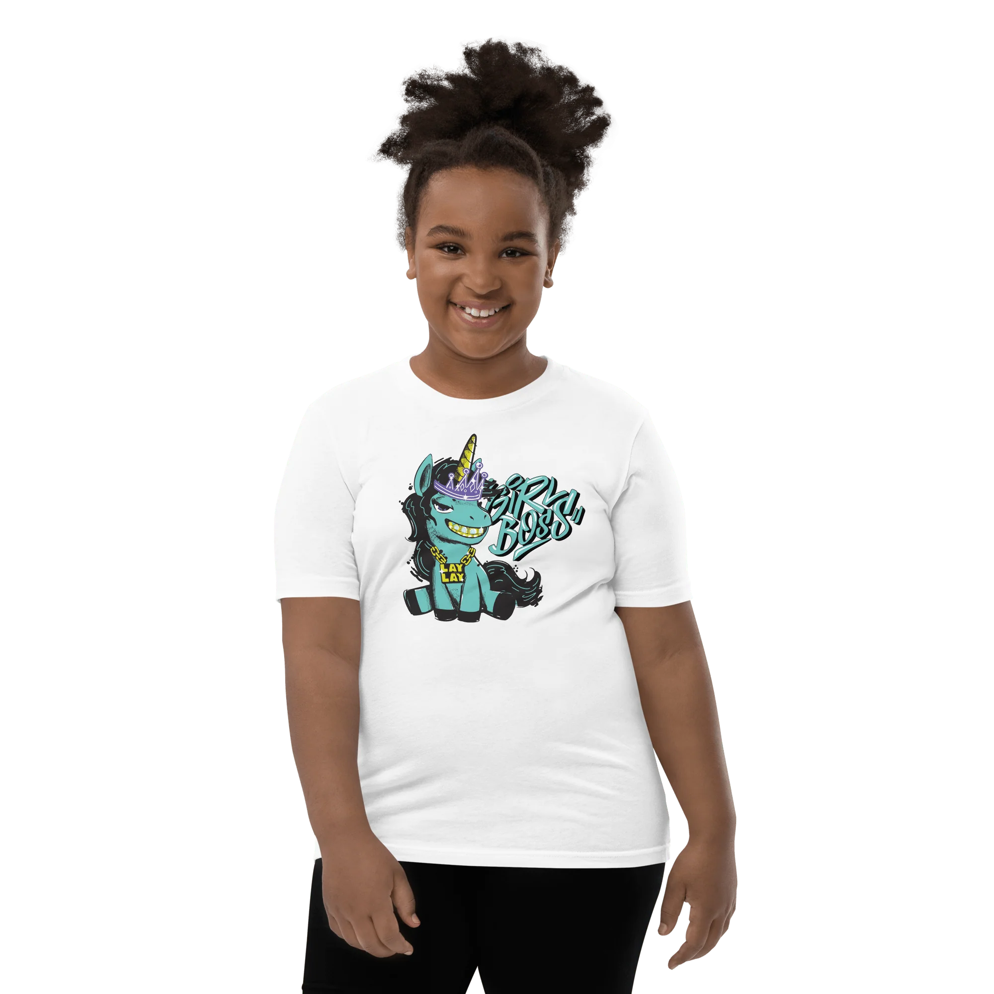 That Girl Lay Lay Girl Boss Kids Premium T-Shirt - Image 9