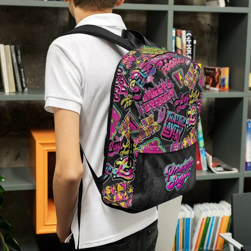 That Girl Lay Lay Princess Slaya Premium Backpack - Image 8