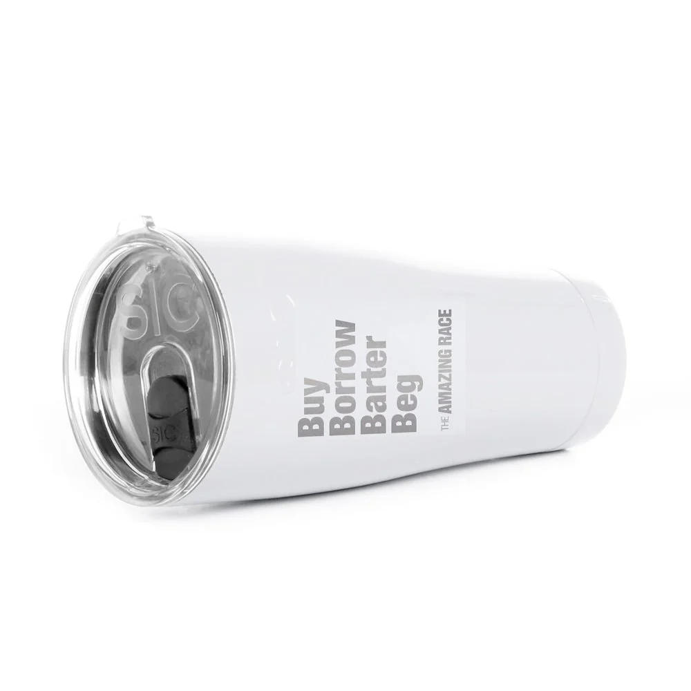 The Amazing Race Barter Laser Engraved SIC Tumbler - Image 2