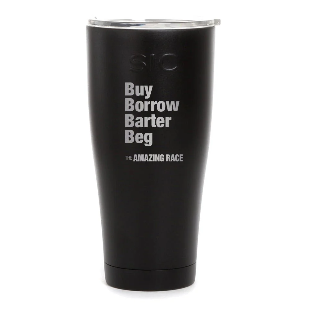 The Amazing Race Barter Laser Engraved SIC Tumbler - Image 5