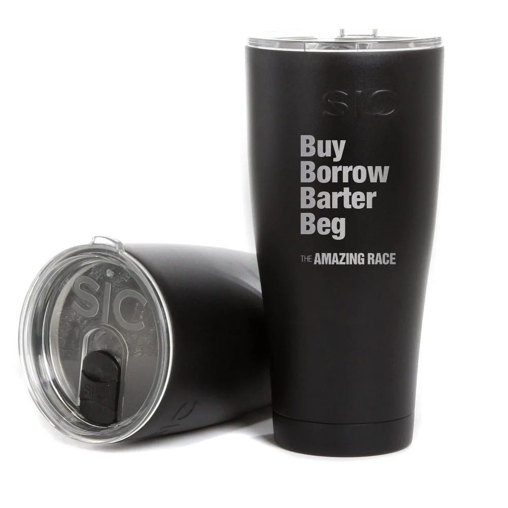 The Amazing Race Barter Laser Engraved SIC Tumbler - Image 7