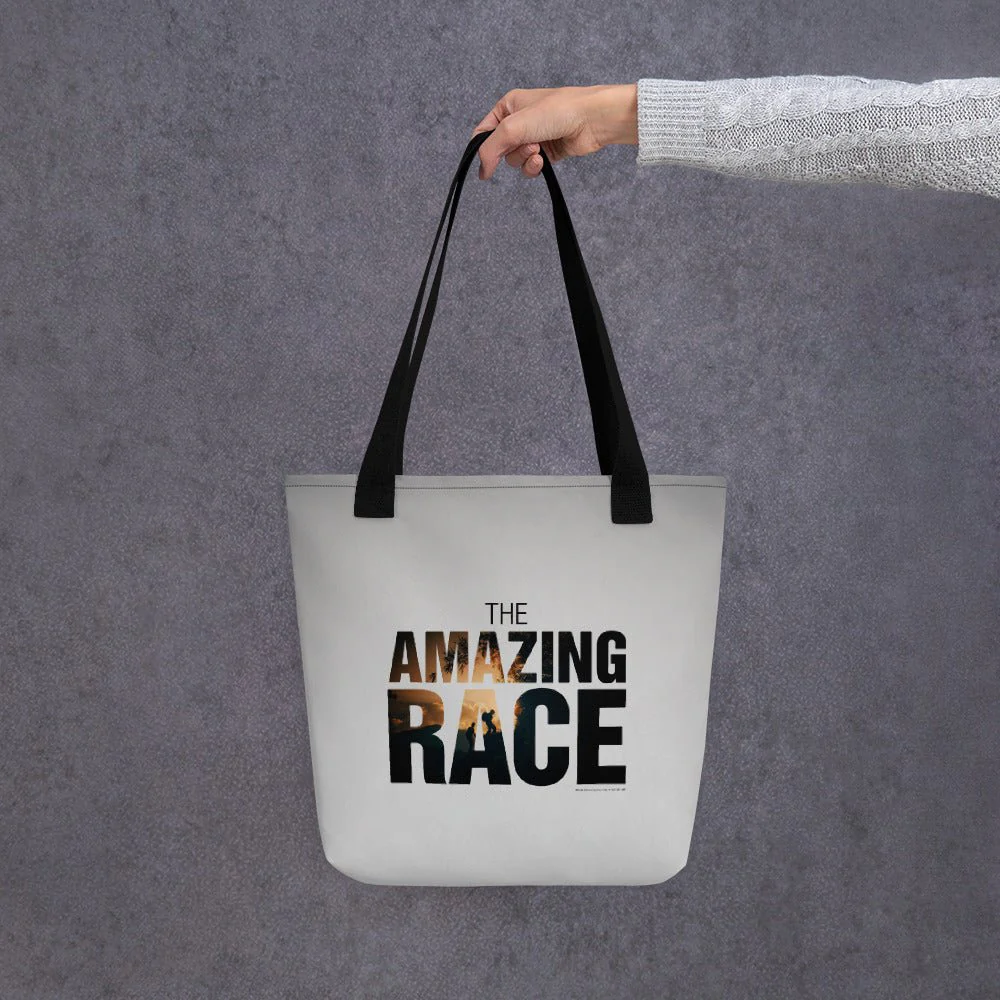 The Amazing Race Color Logo Premium Tote Bag