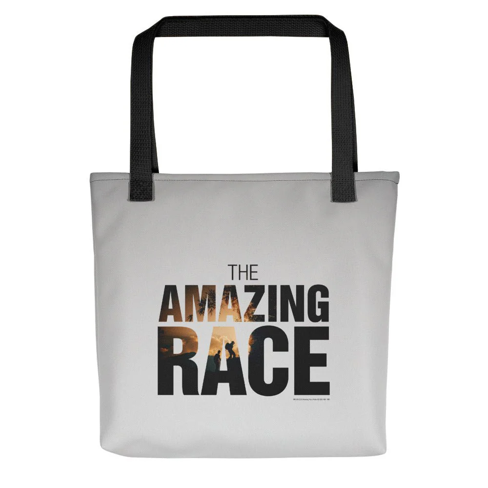 The Amazing Race Color Logo Premium Tote Bag - Image 3