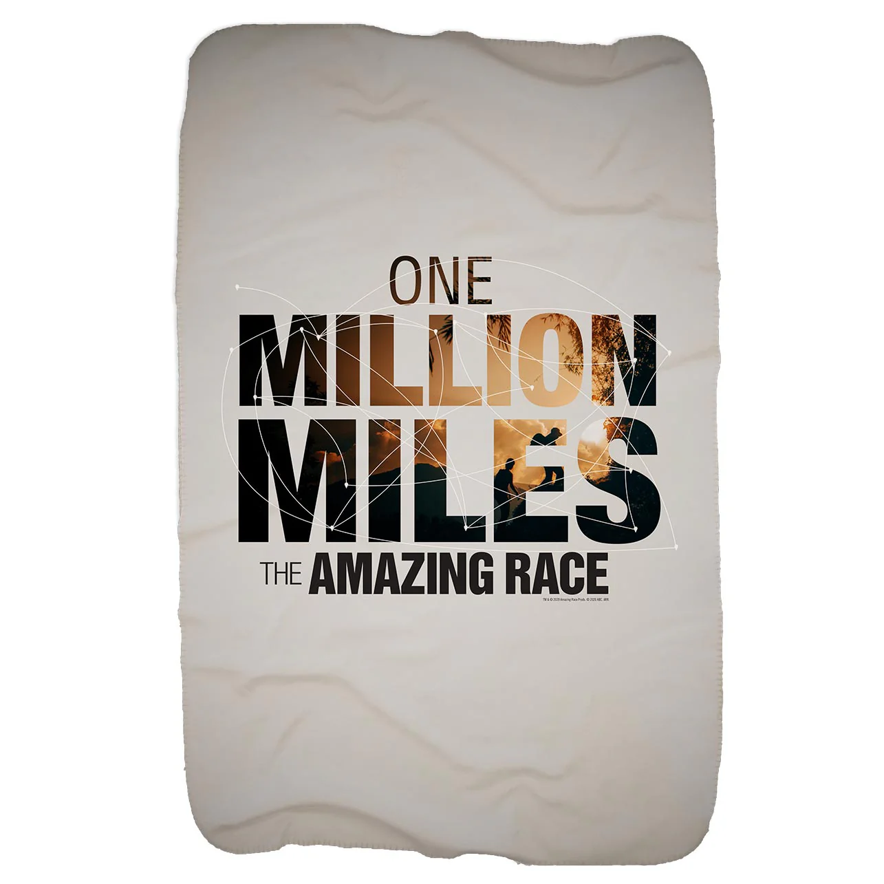The Amazing Race One Million Miles Sherpa Blanket - Image 2
