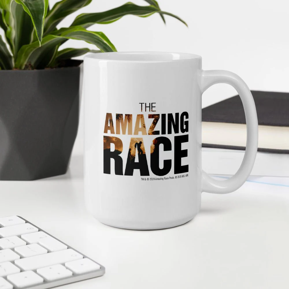 The Amazing Race One Million Miles White Mug - Image 4