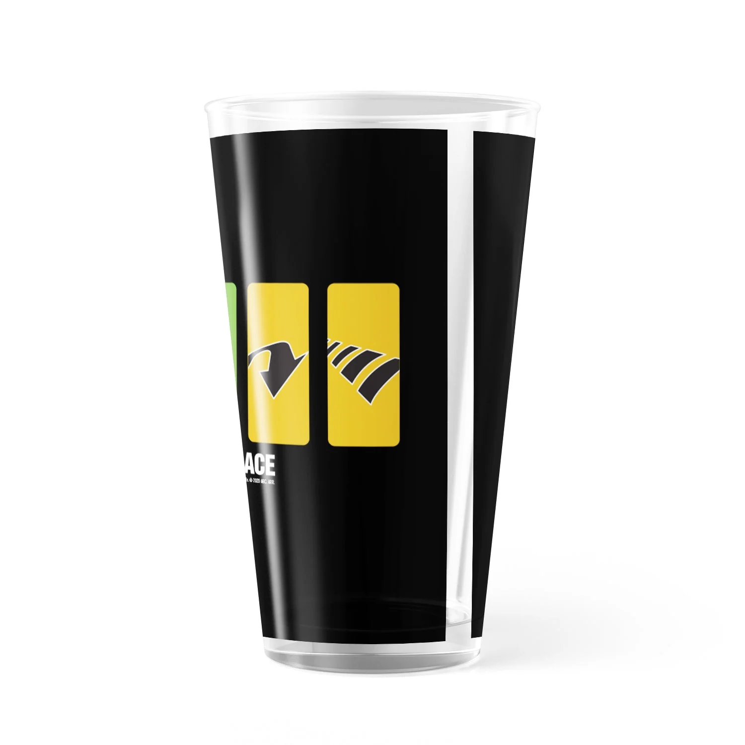 The Amazing Race Race Clues 17 oz Pint Glass - Image 3