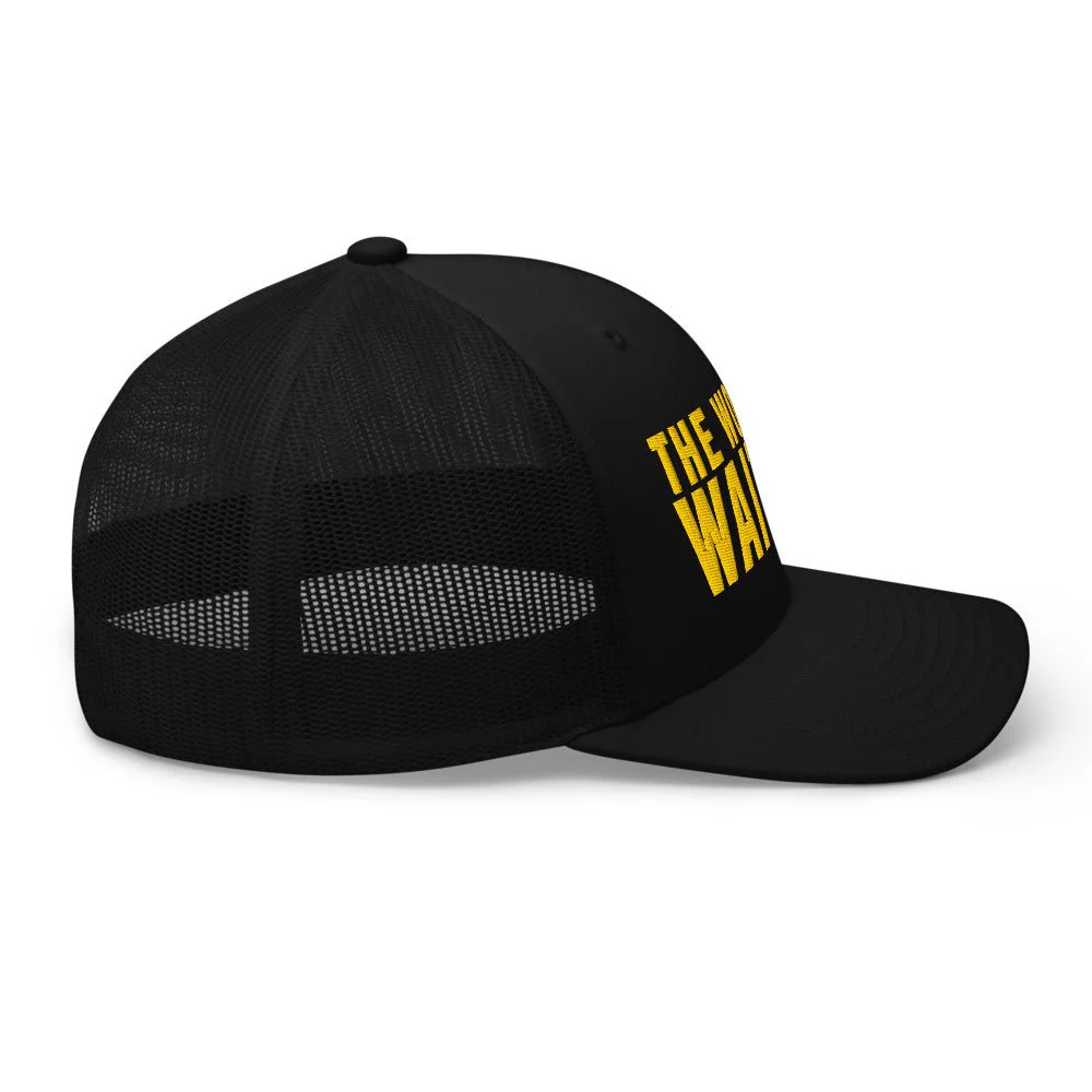 The Amazing Race The World Is Waiting Embroidered Trucker Hat - Image 8