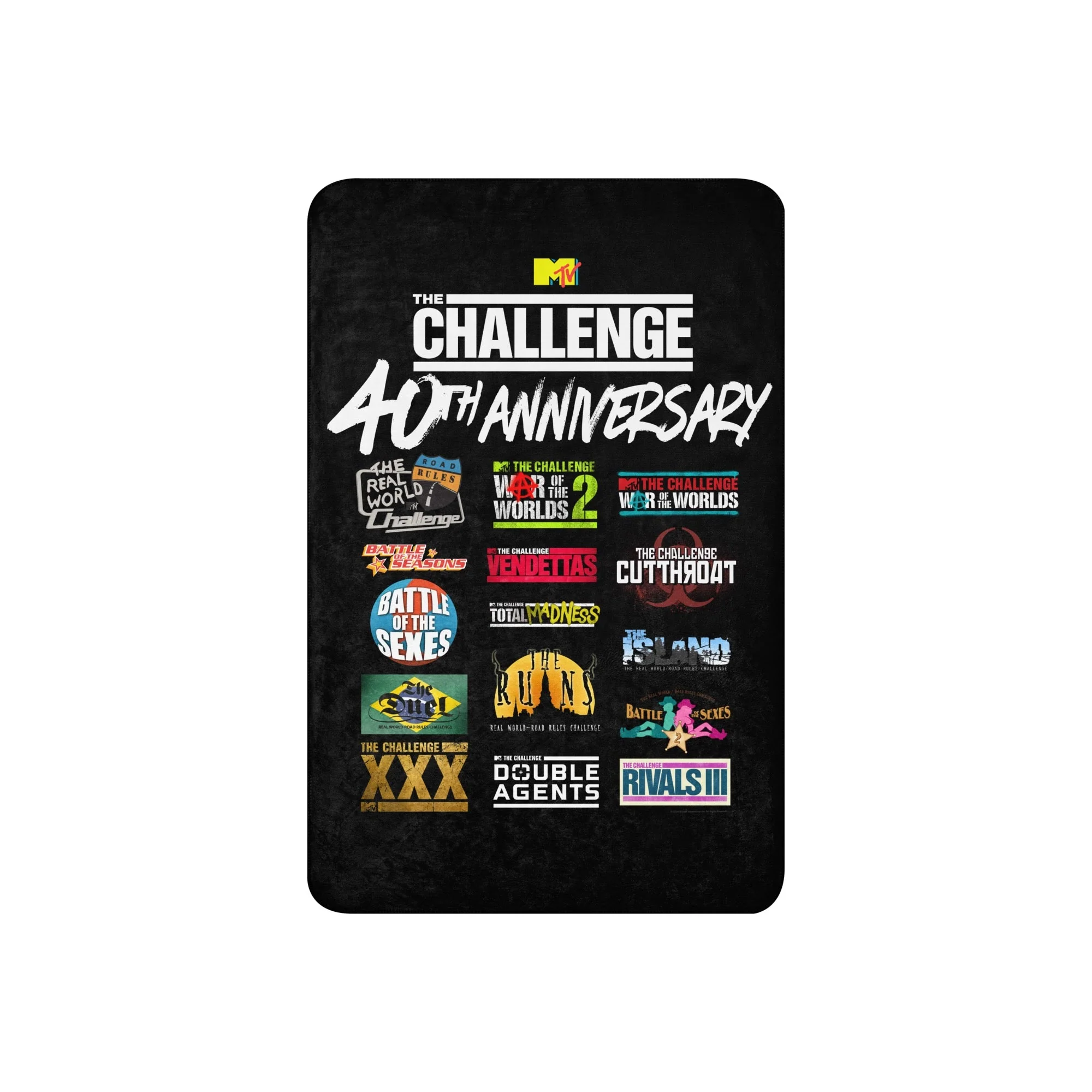 The Challenge 40th Anniversary Sherpa Blanket - Image 2