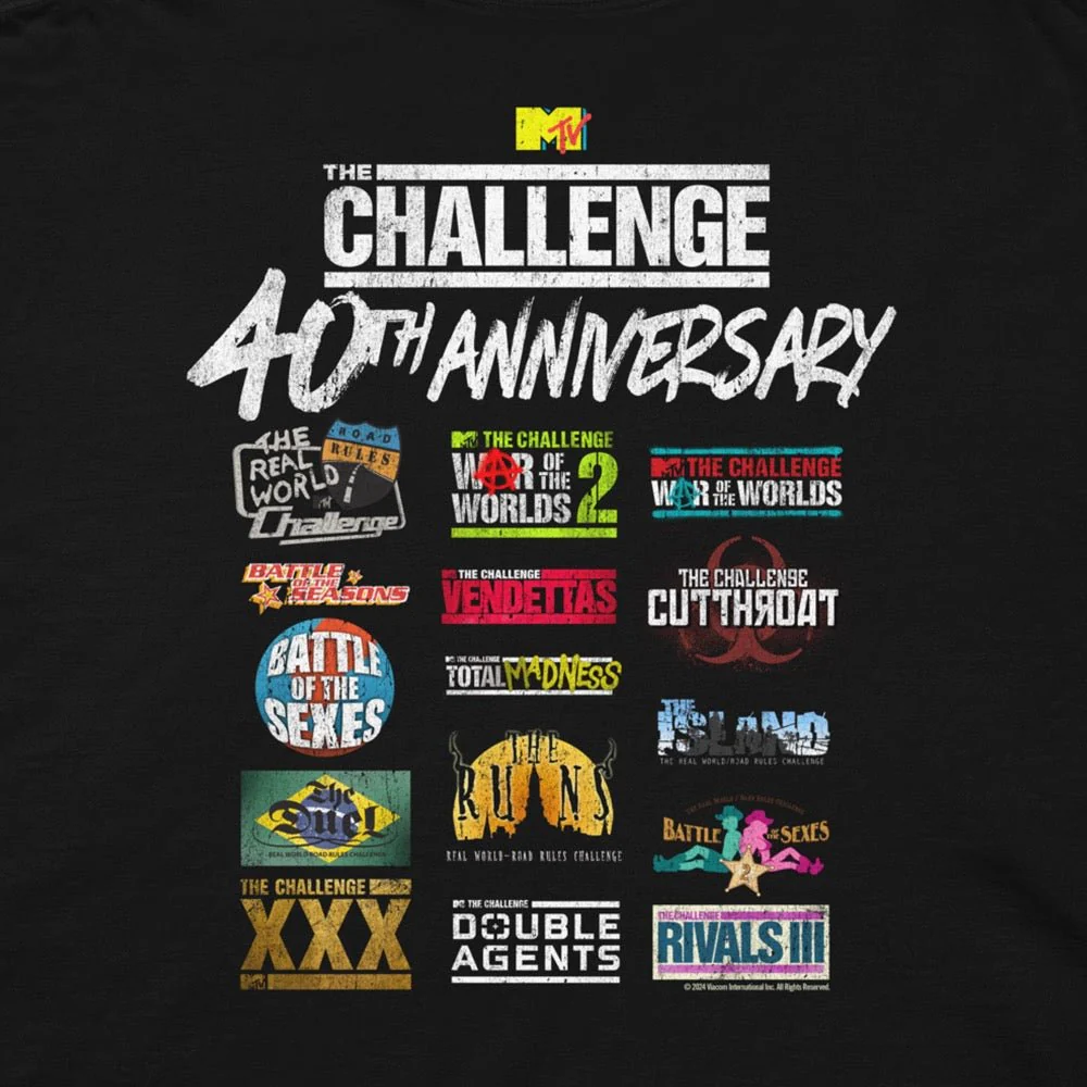The Challenge 40th Anniversary Comfort Colors T-Shirt - Image 7
