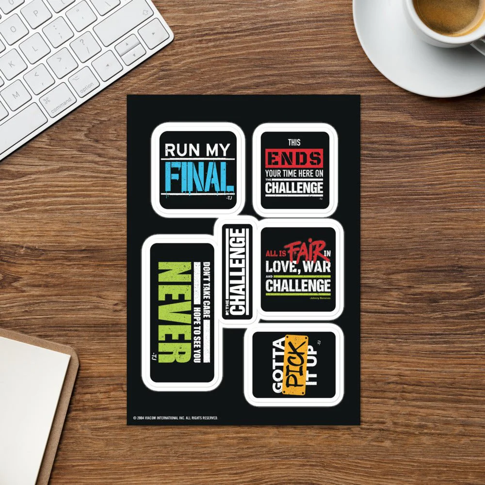 The Challenge Editorial Sticker Sheet - Image 2