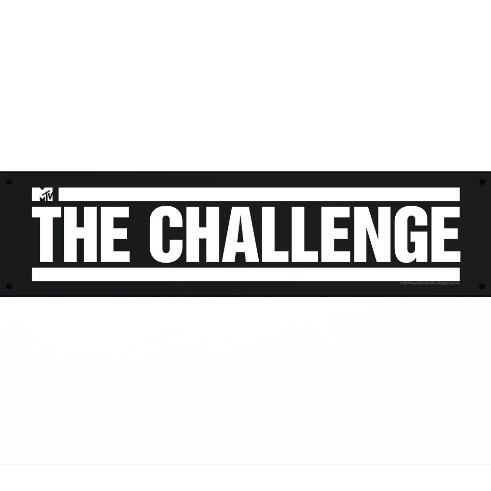 The Challenge Logo Metal Sign - Image 2