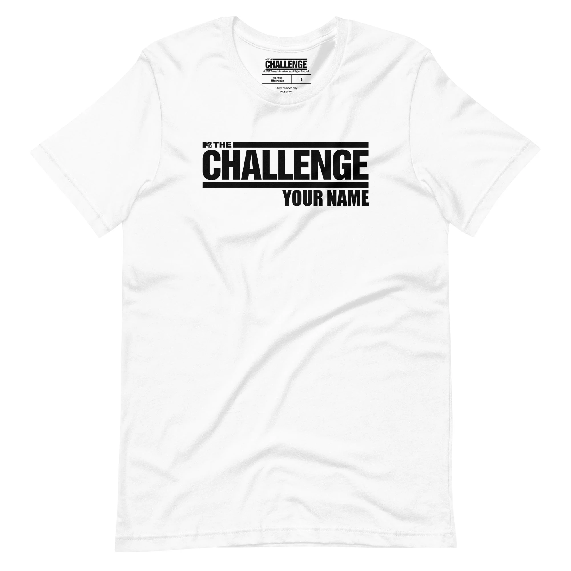The Challenge Logo Personalized T-Shirt - Image 3