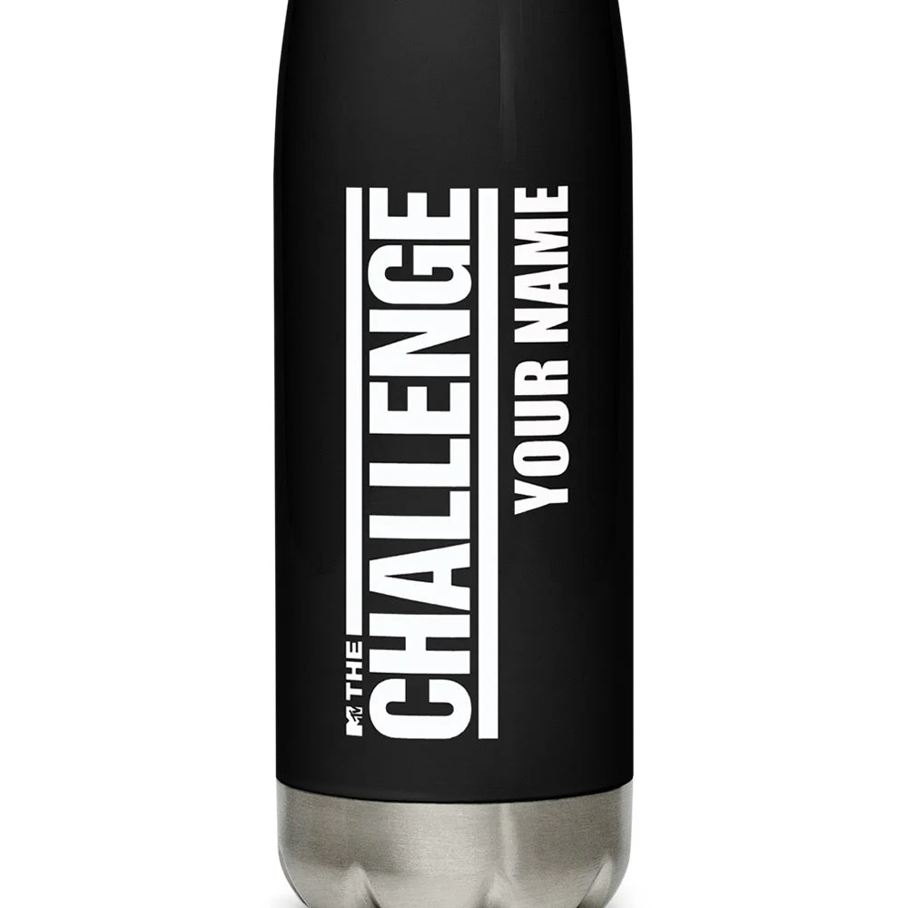 The Challenge Logo Personalized Water Bottle - Image 3