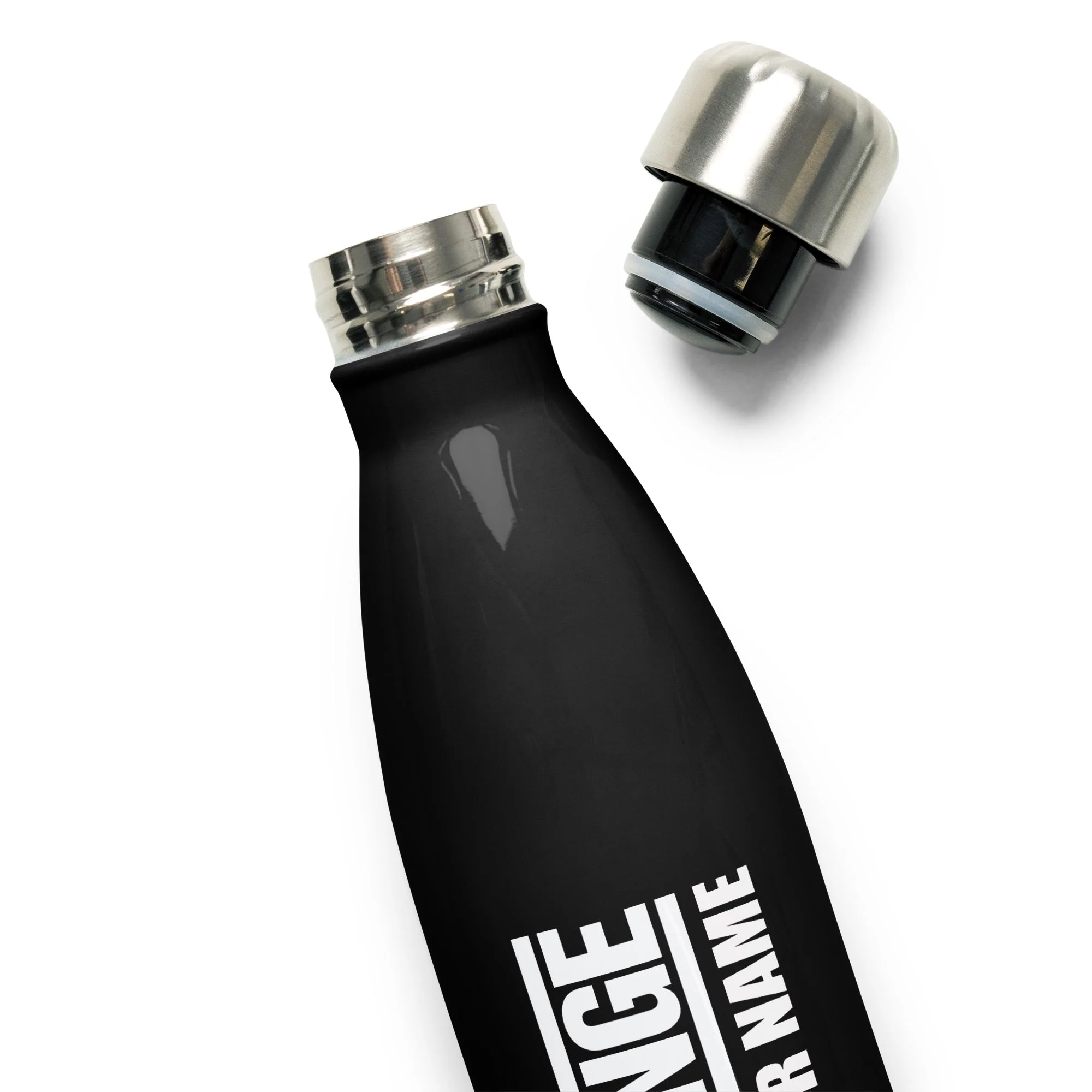 The Challenge Logo Personalized Water Bottle - Image 4