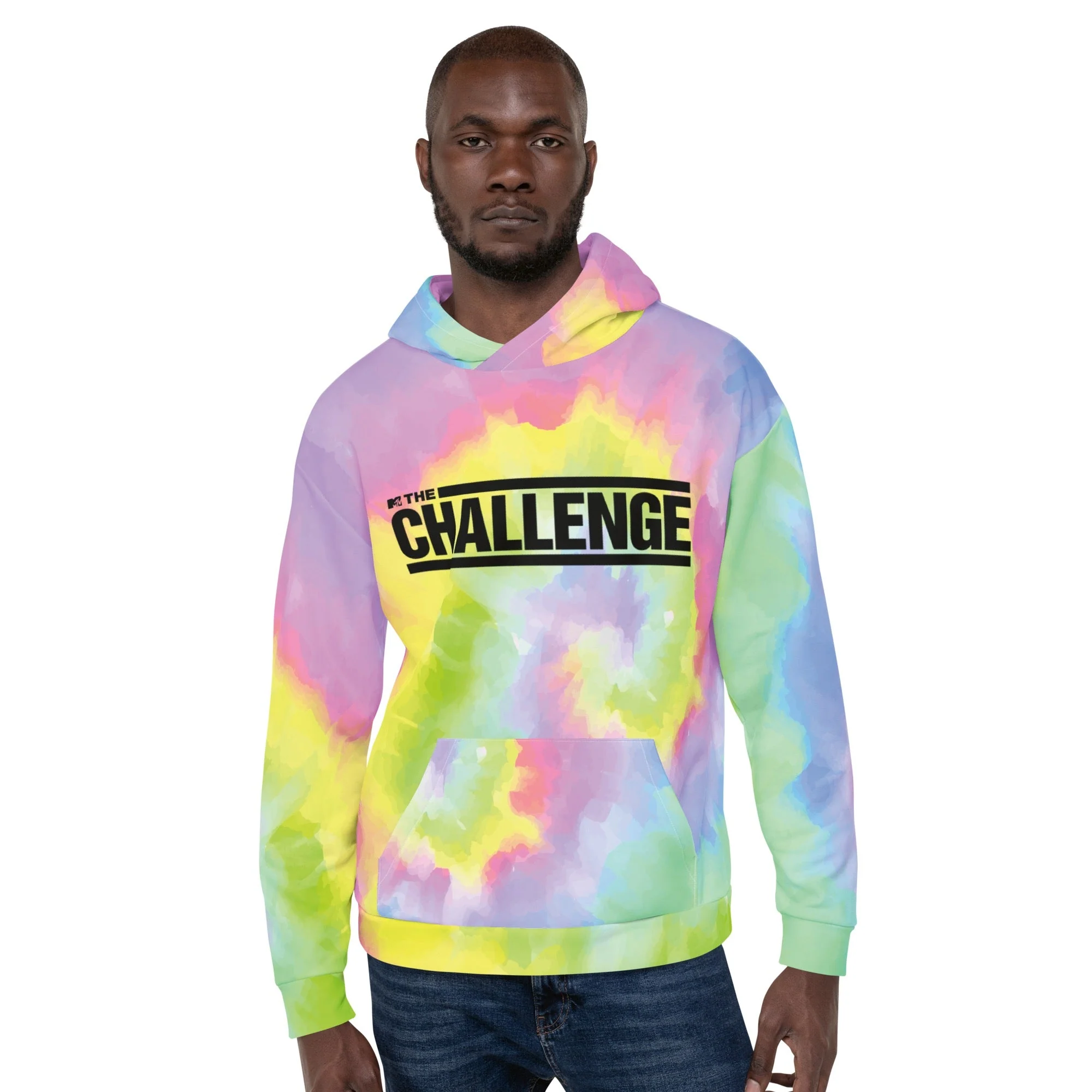 The Challenge Logo Tie Dye Hoodie - Image 3