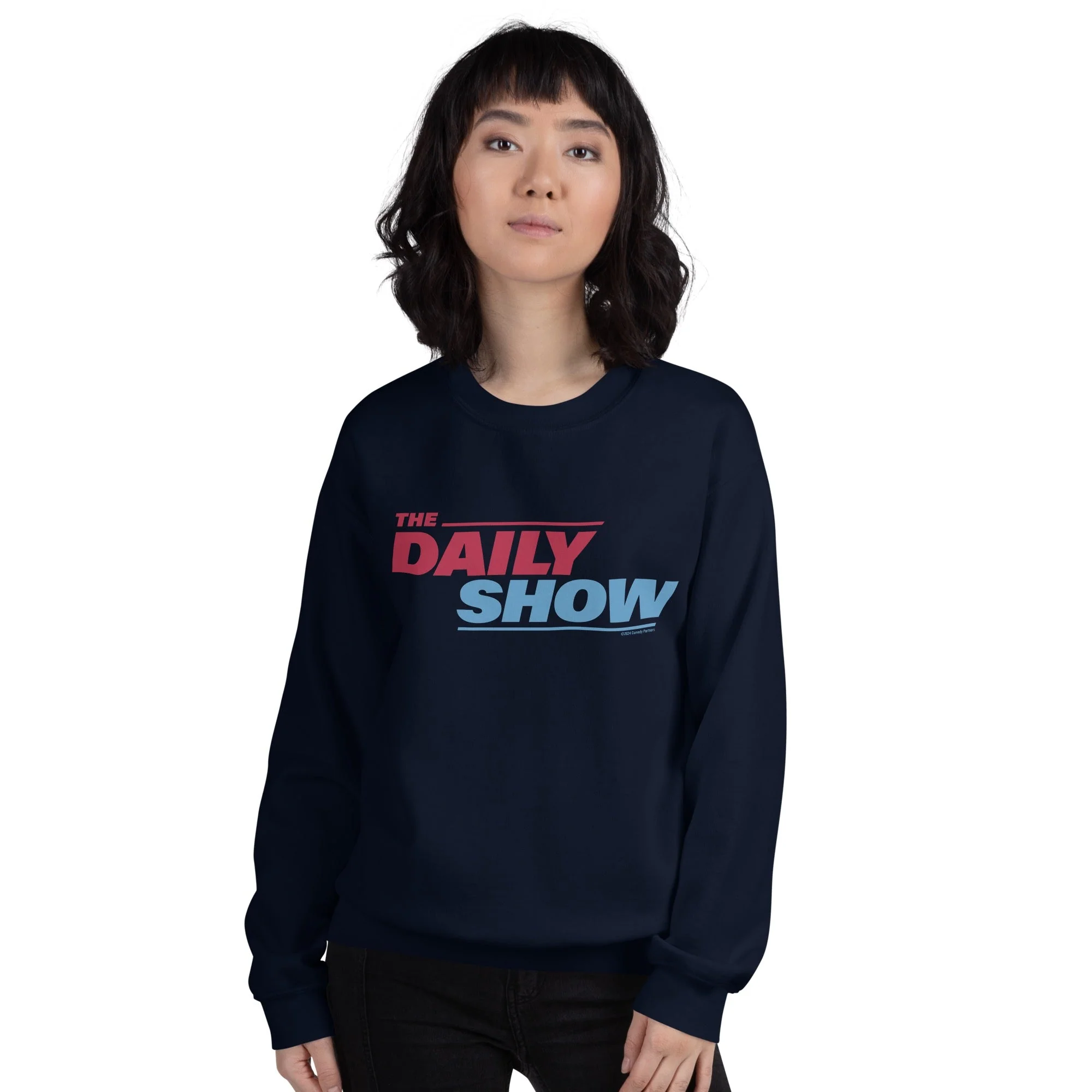 The Daily Show Logo Unisex Crewneck - Image 5