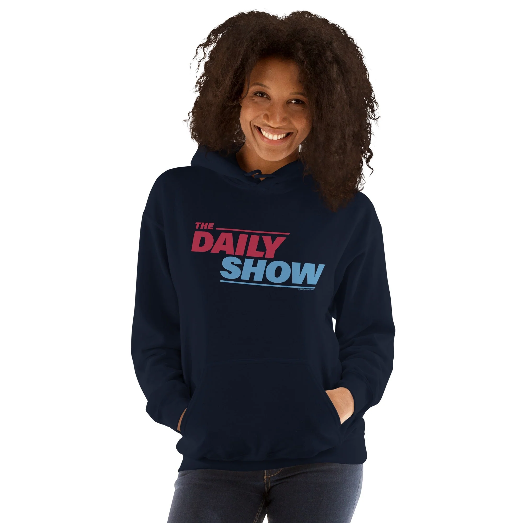 The Daily Show Logo Unisex Hoodie - Image 8