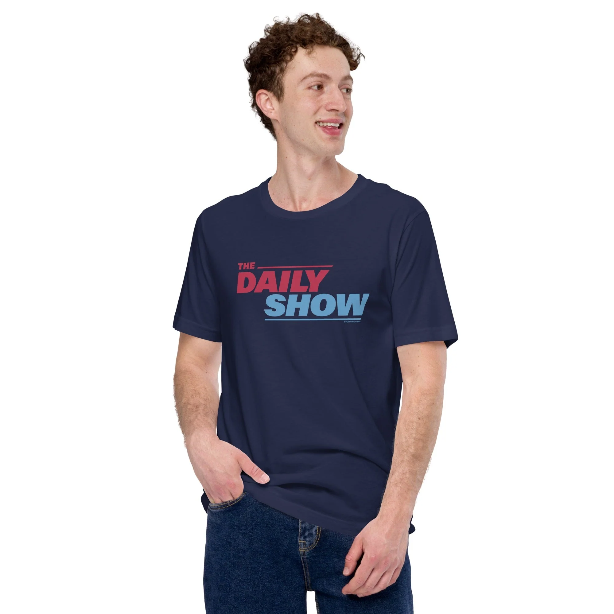 The Daily Show Logo Unisex T-Shirt - Image 9