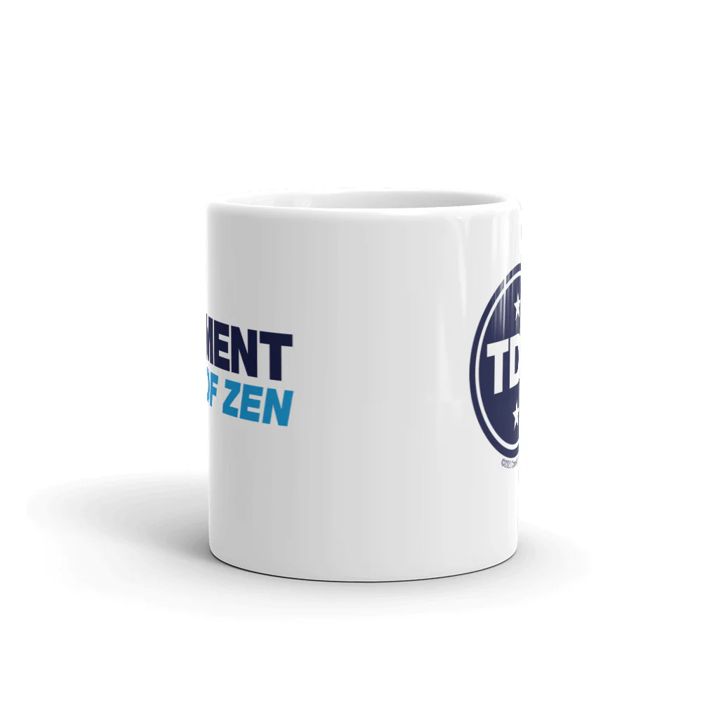 The Daily Show with Trevor Noah Moment of Zen White Mug - Image 3