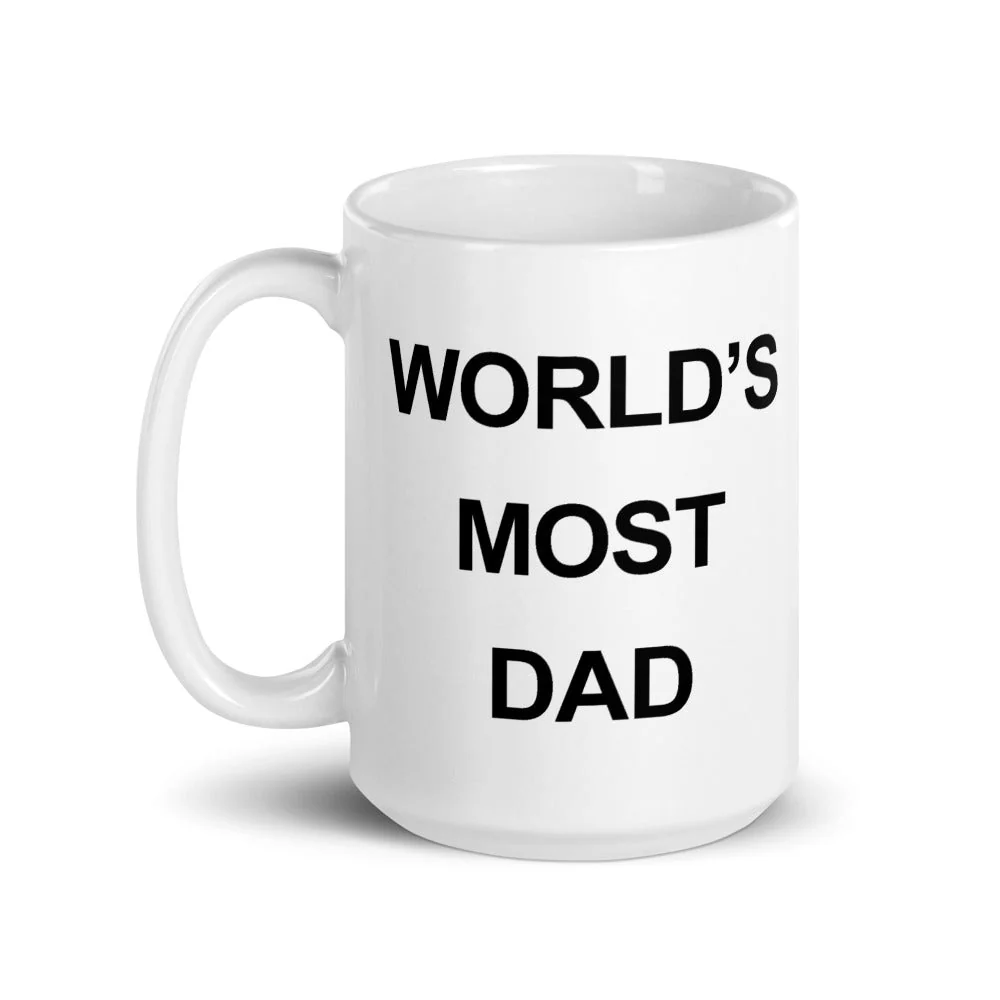 The Daily Show World's Most Dad White Mug