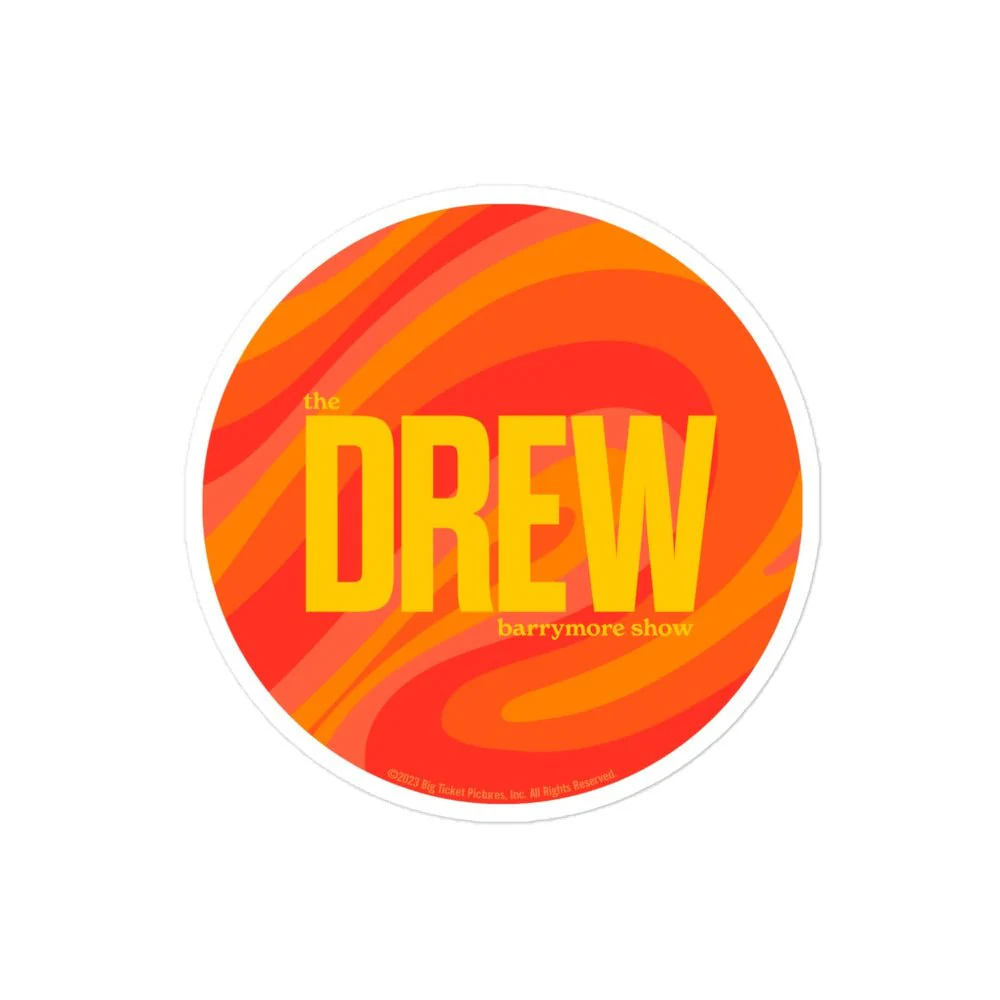 The Drew Barrymore Show  Logo Sticker
