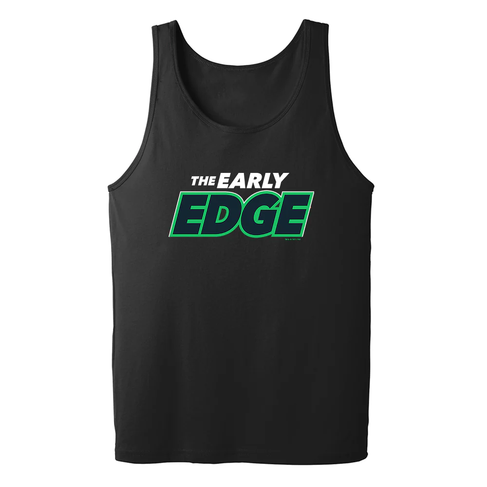 The Early Edge Podcast Logo Adult Tank Top
