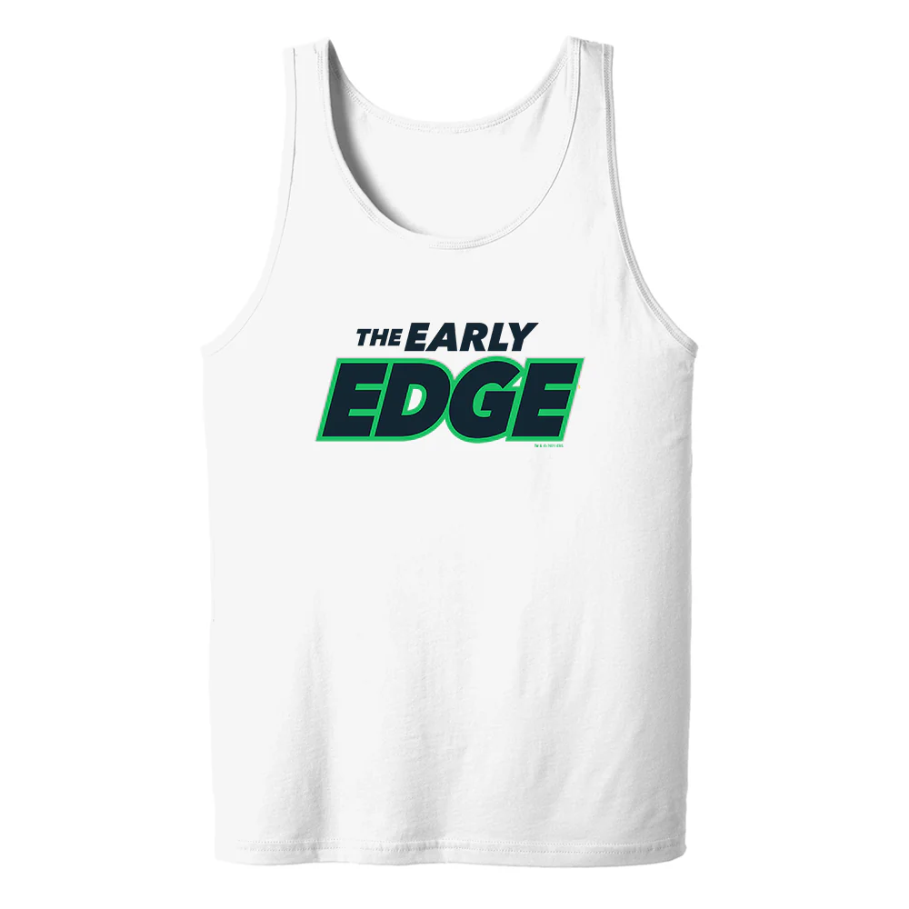 The Early Edge Podcast Logo Adult Tank Top - Image 3