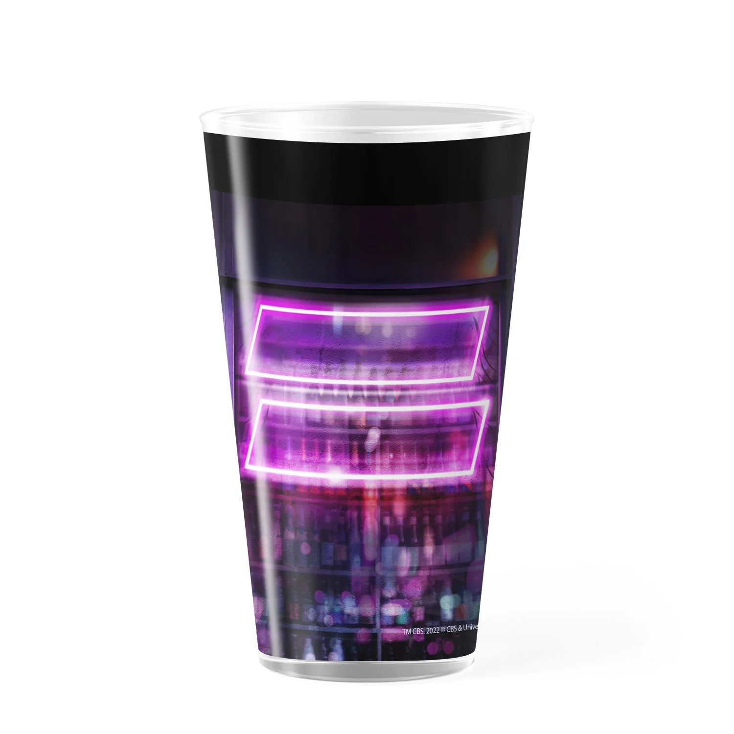 The Equalizer Logo Pint Glass