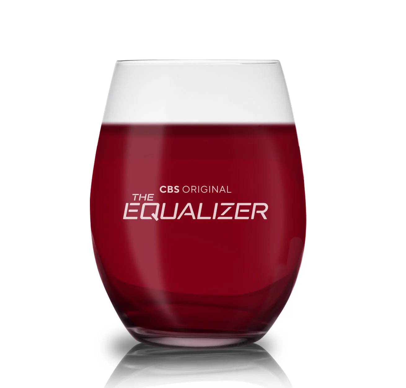 The Equalizer M&M's Laser Engraved Stemless Wine Glass - Image 2