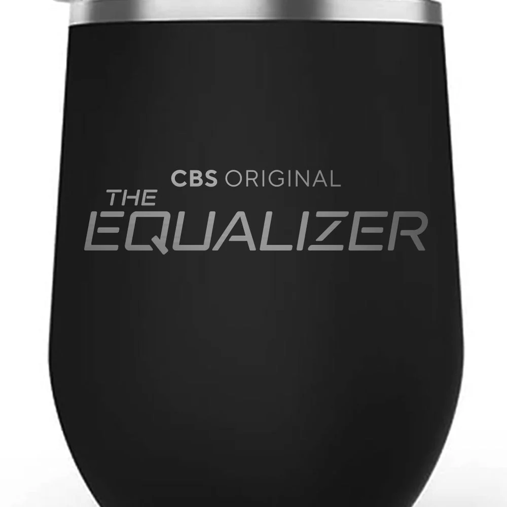 The Equalizer M&M's Laser Engraved Wine Tumbler with Straw - Image 2