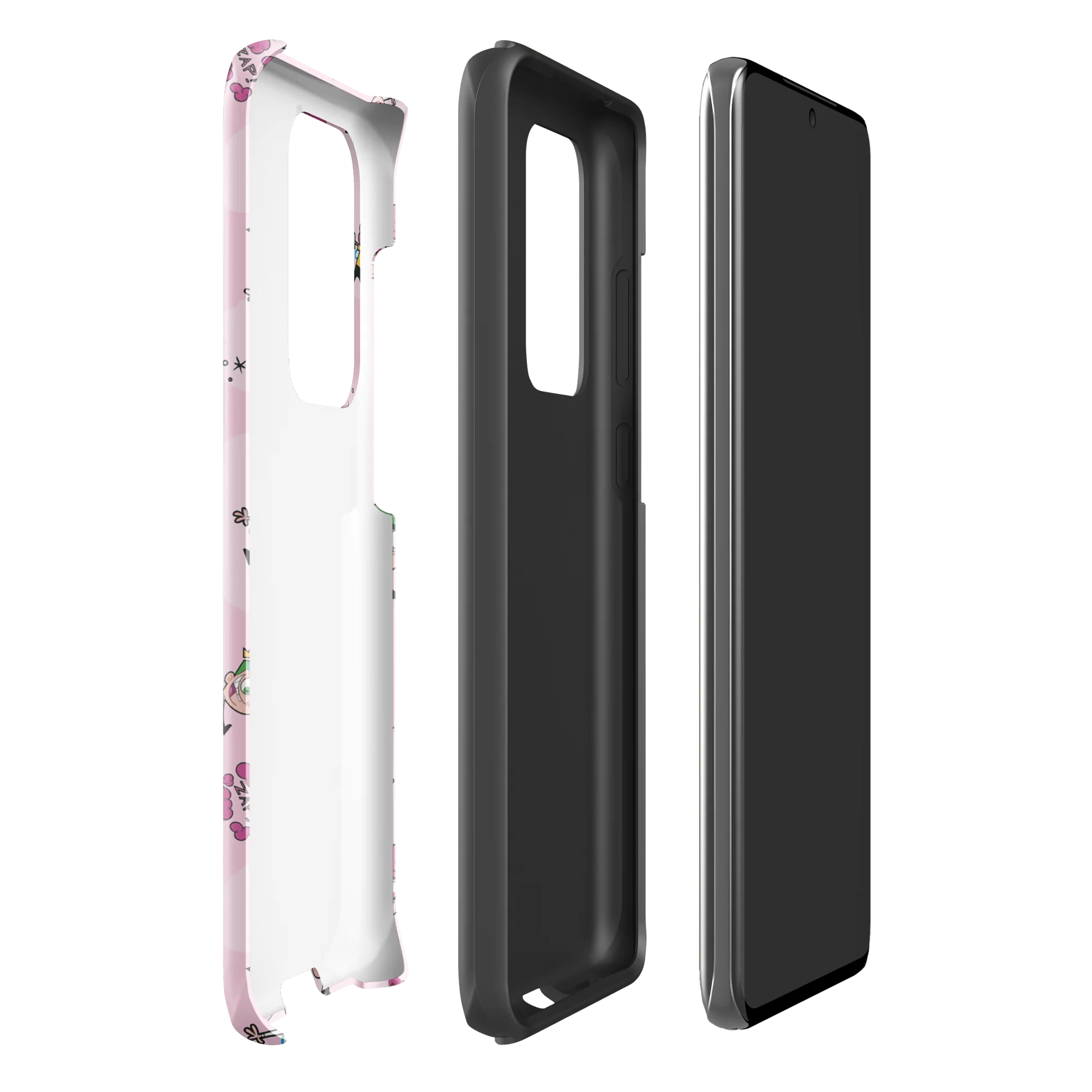 The Fairly OddParents Zap! Pattern Tough Phone Case - Samsung - Image 11