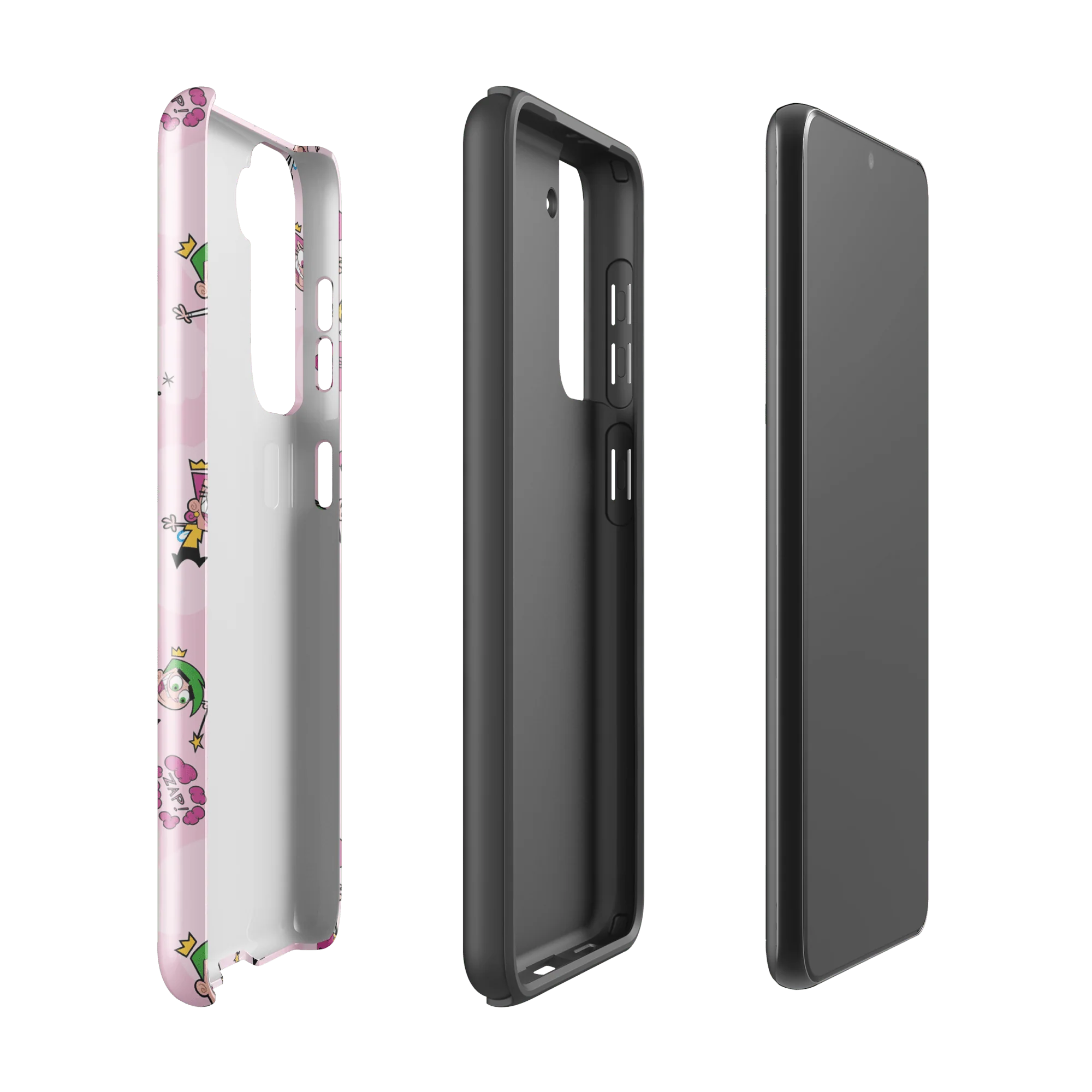 The Fairly OddParents Zap! Pattern Tough Phone Case - Samsung - Image 14