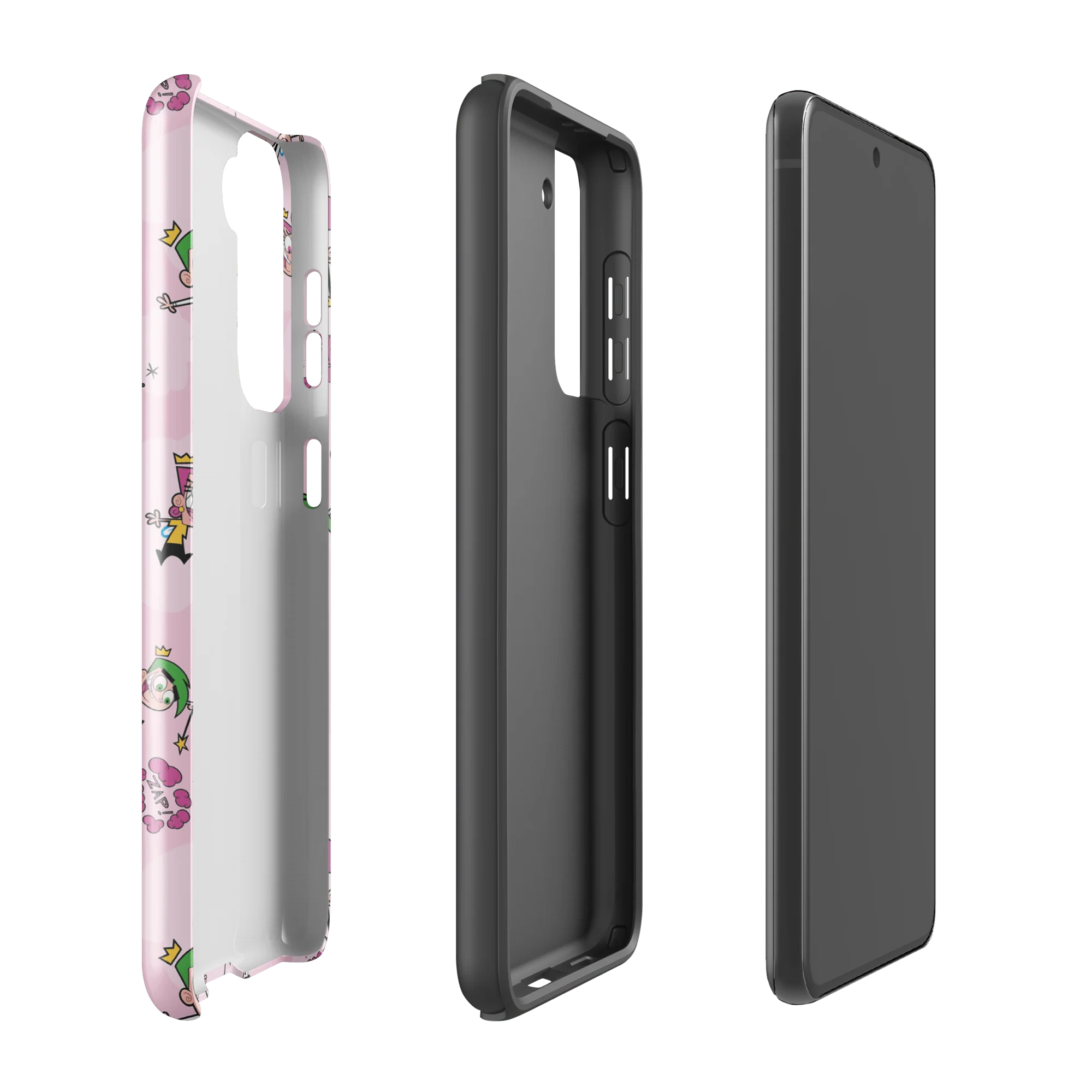 The Fairly OddParents Zap! Pattern Tough Phone Case - Samsung - Image 17