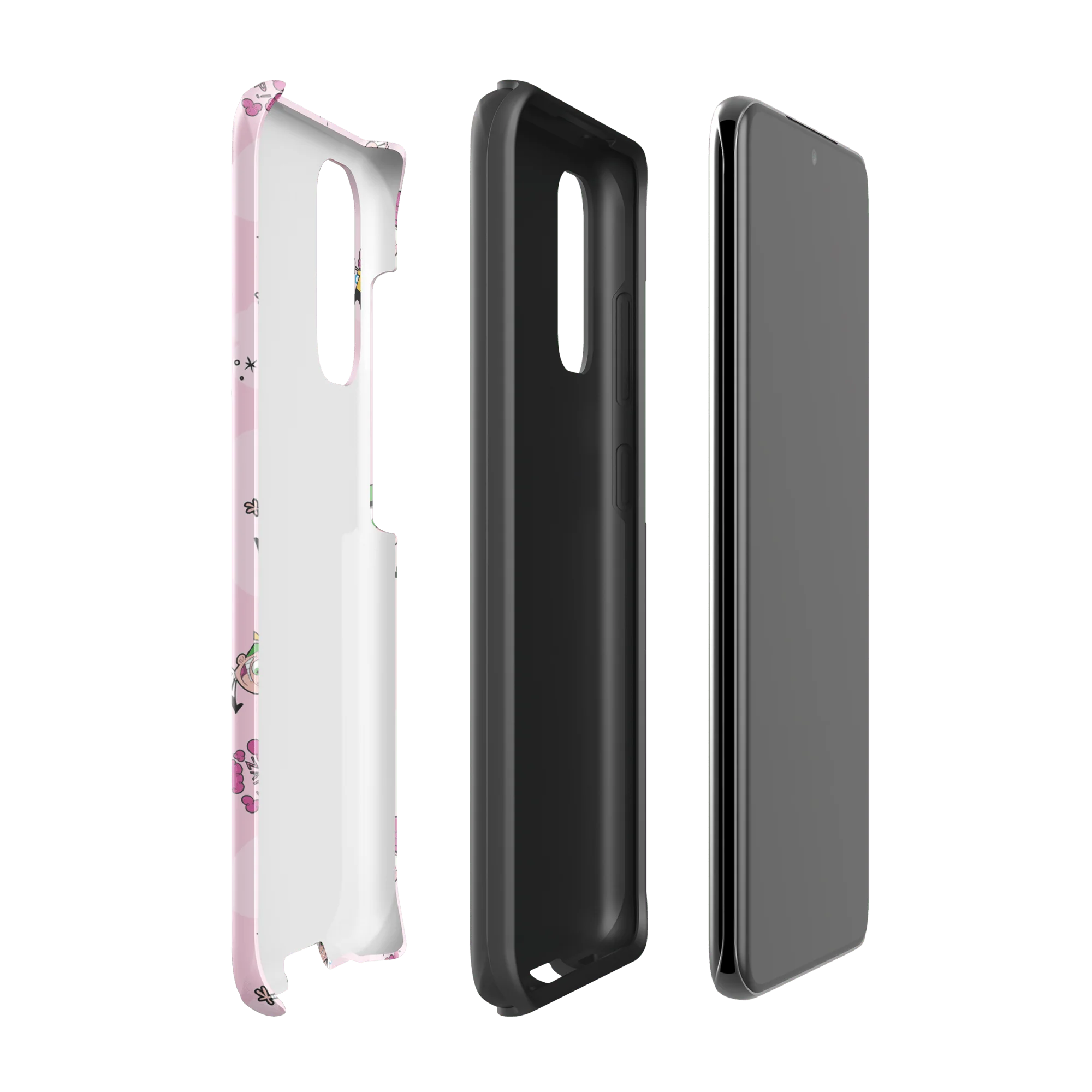 The Fairly OddParents Zap! Pattern Tough Phone Case - Samsung - Image 2
