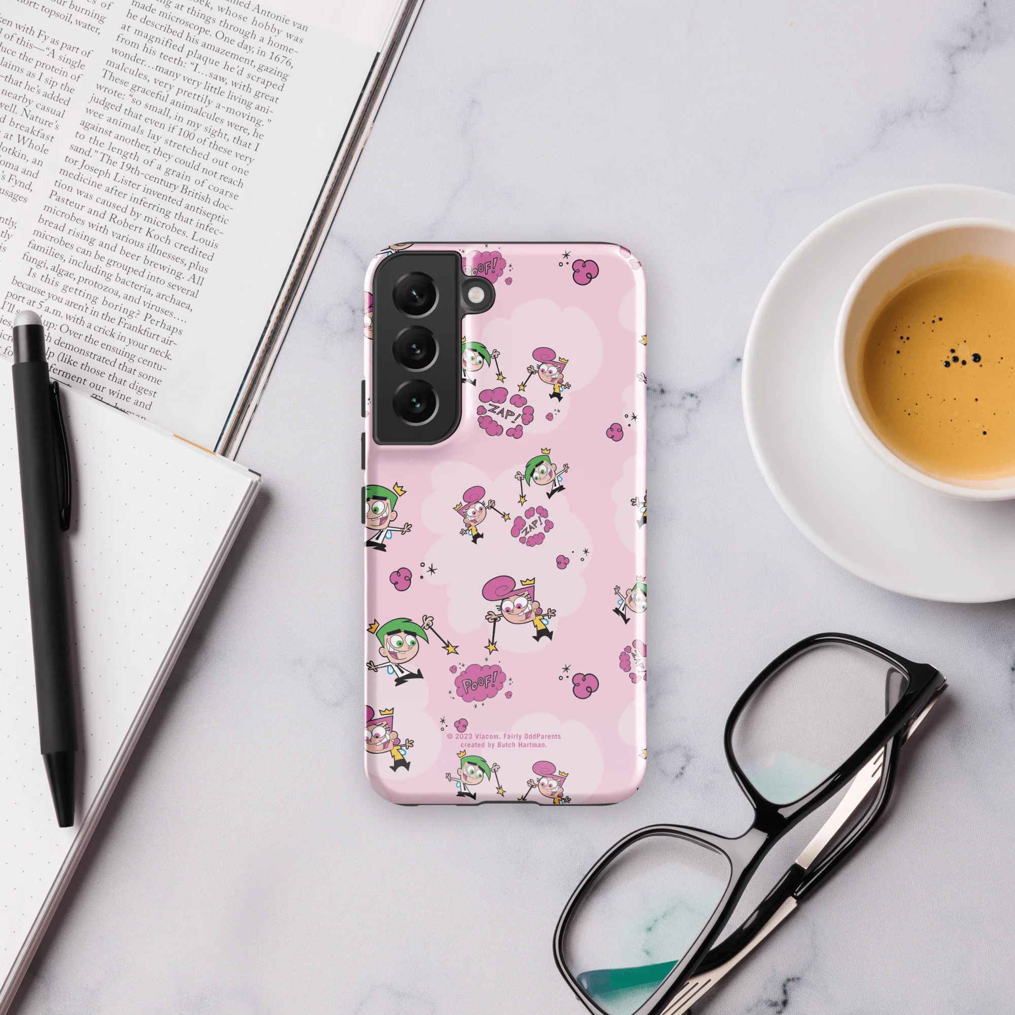 The Fairly OddParents Zap! Pattern Tough Phone Case - Samsung - Image 27