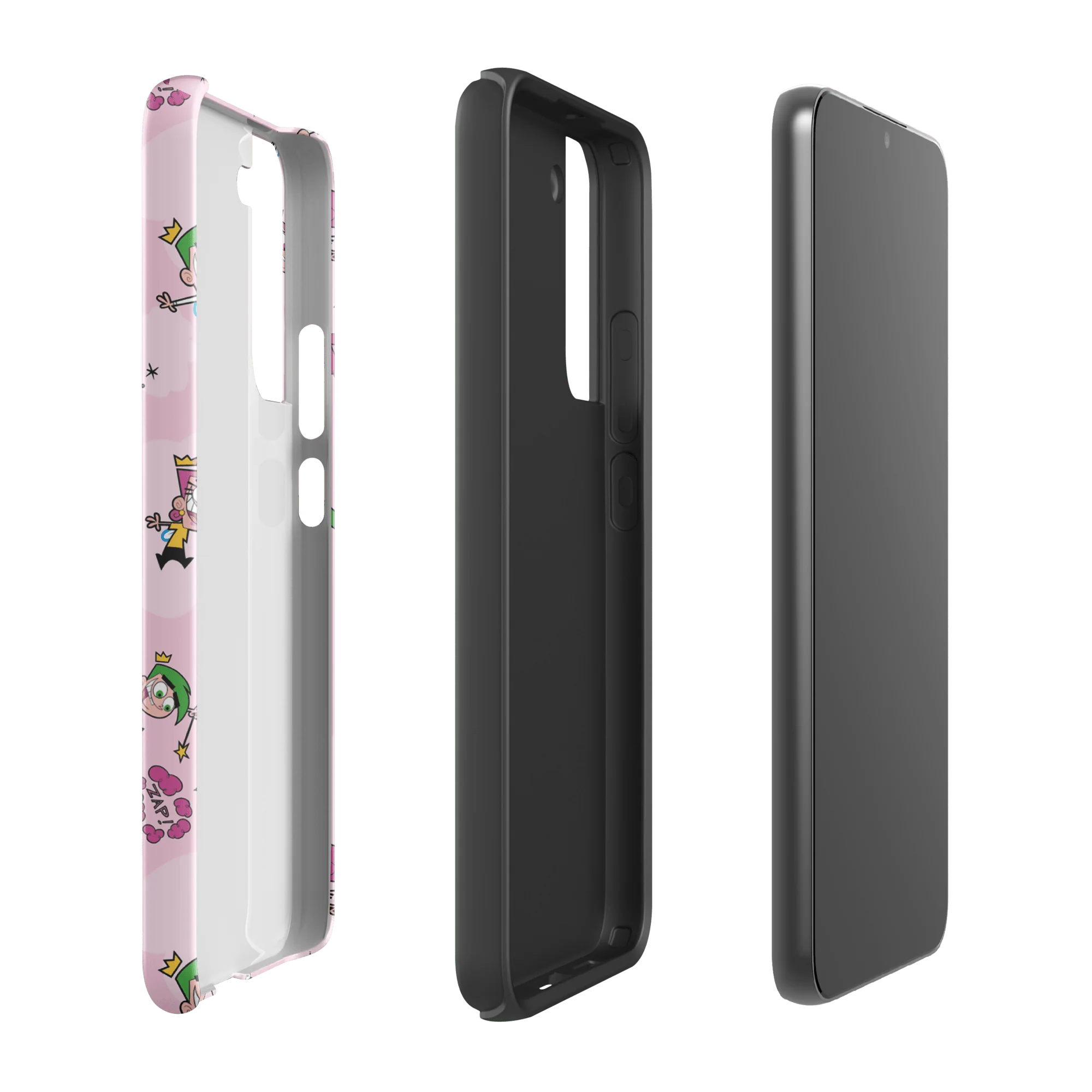 The Fairly OddParents Zap! Pattern Tough Phone Case - Samsung - Image 29