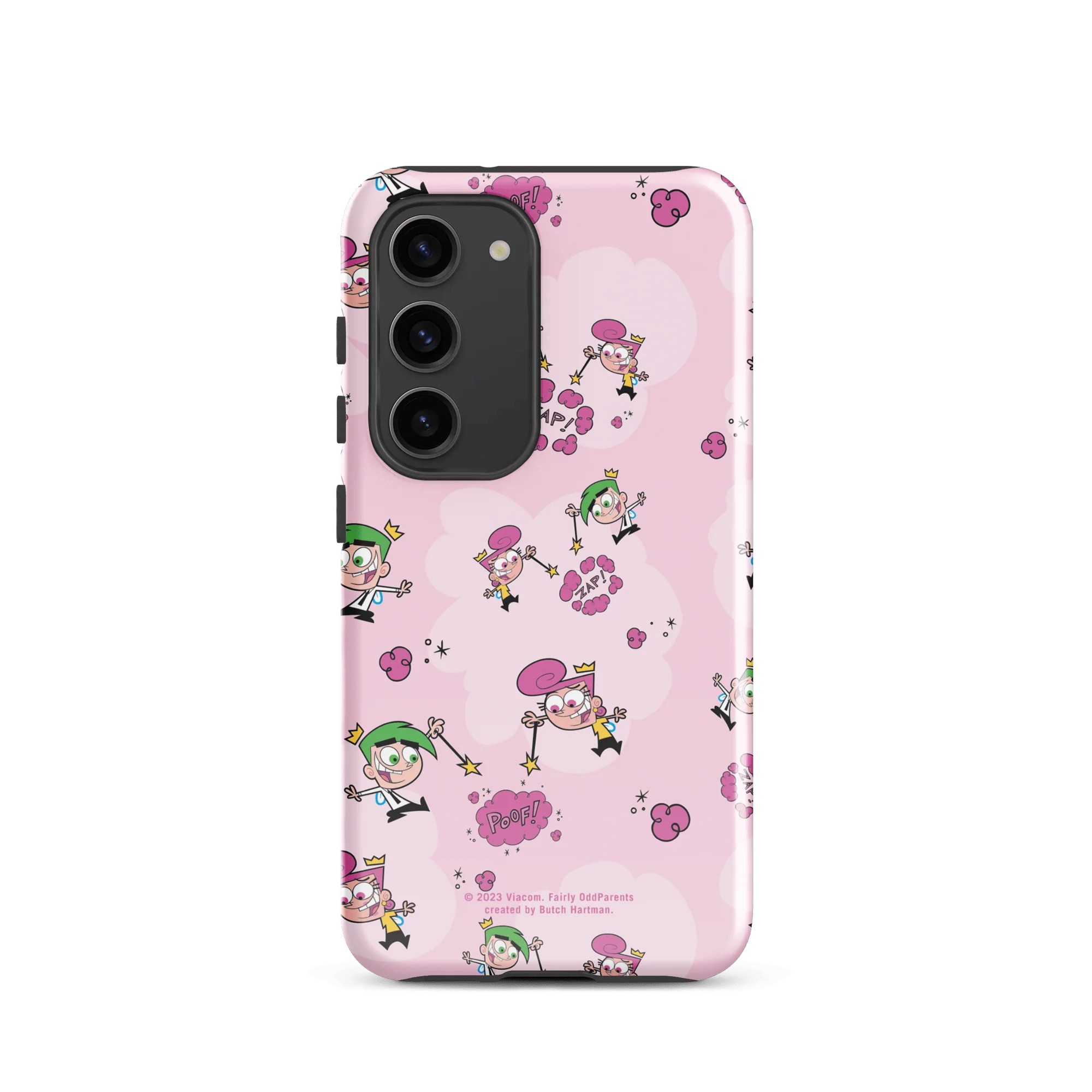 The Fairly OddParents Zap! Pattern Tough Phone Case - Samsung - Image 34