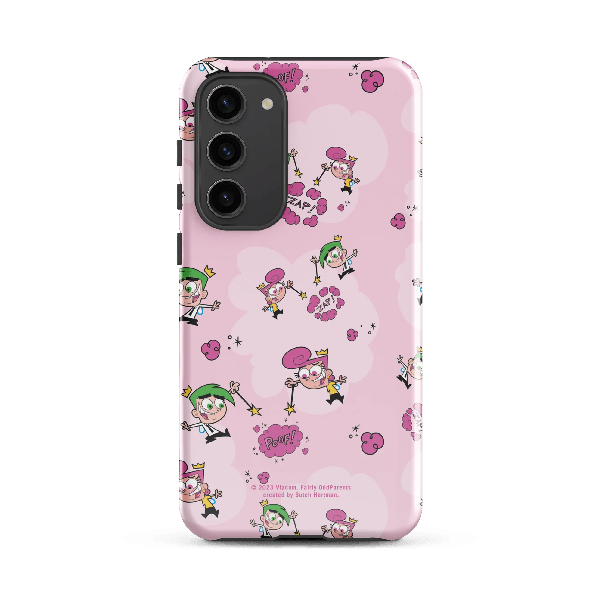 The Fairly OddParents Zap! Pattern Tough Phone Case - Samsung - Image 37
