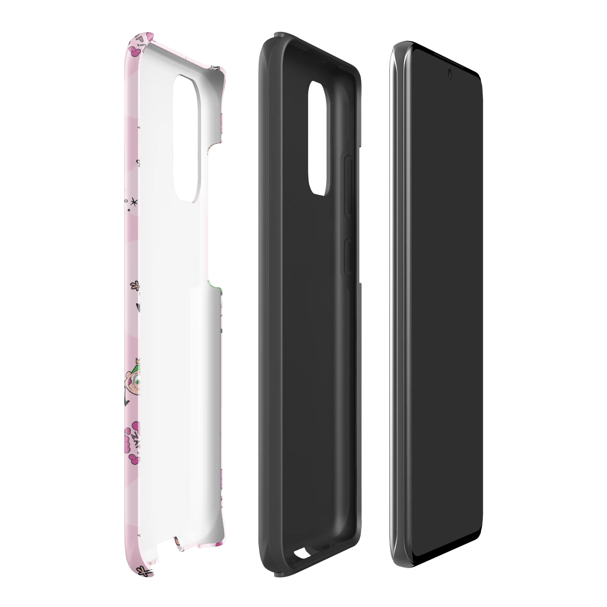 The Fairly OddParents Zap! Pattern Tough Phone Case - Samsung - Image 8