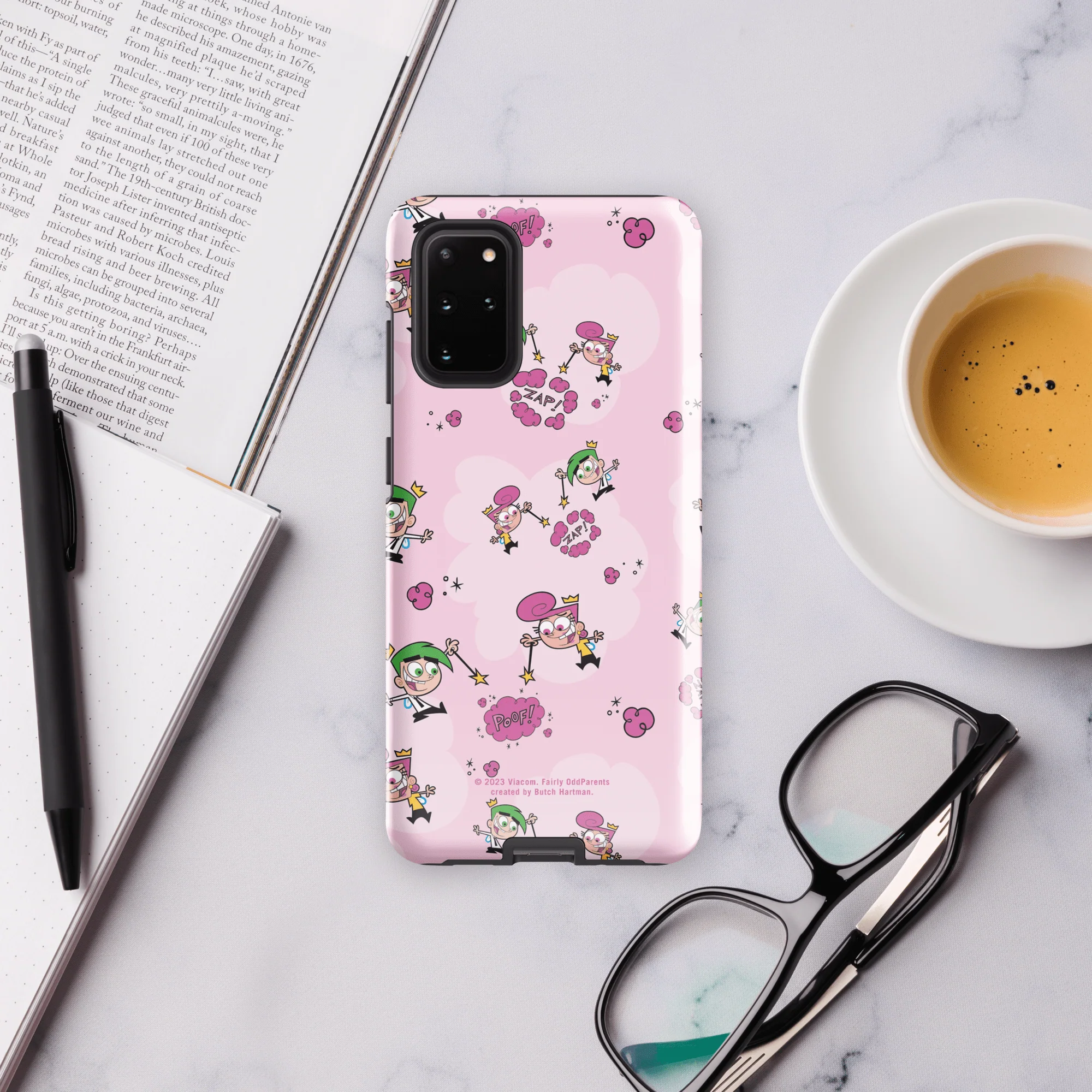 The Fairly OddParents Zap! Pattern Tough Phone Case - Samsung - Image 9